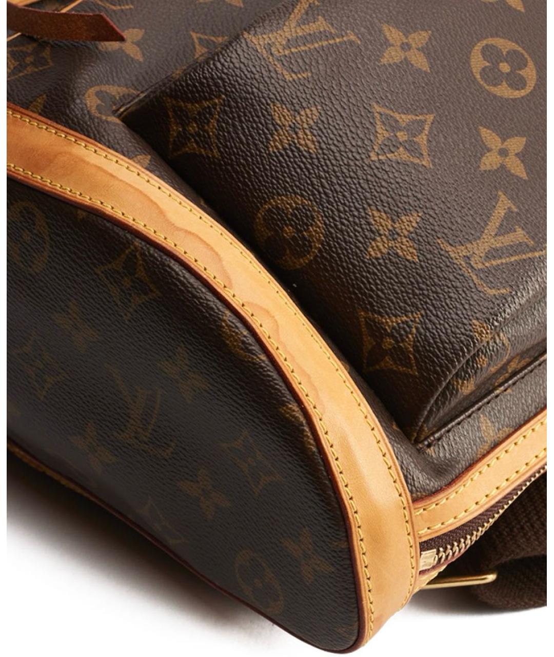 LOUIS VUITTON Коричневый рюкзак, фото 6