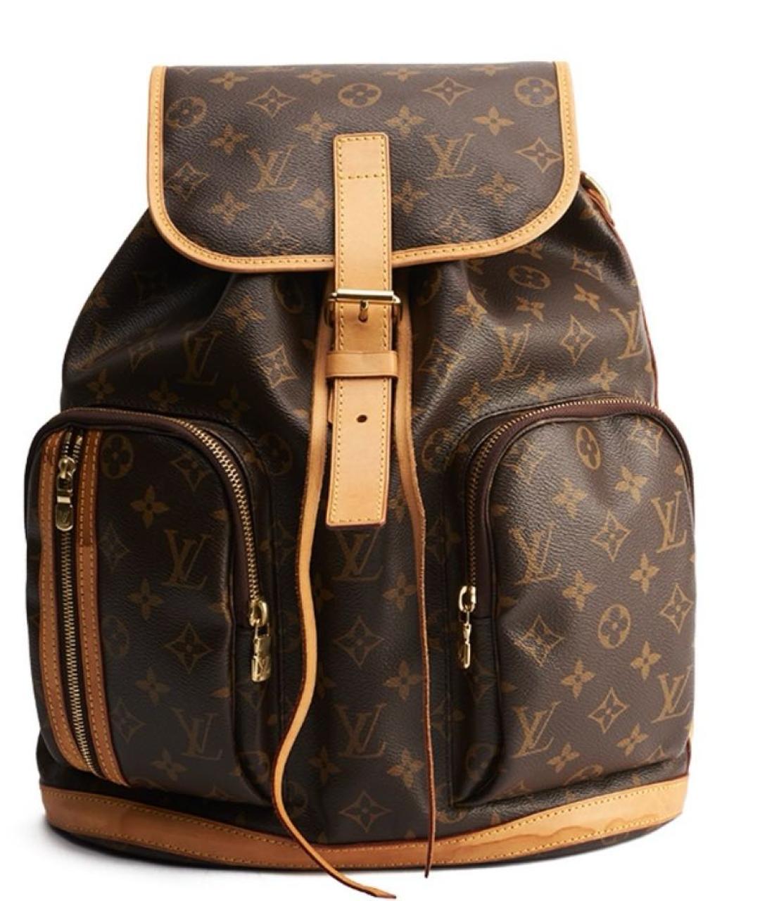 LOUIS VUITTON Коричневый рюкзак, фото 2