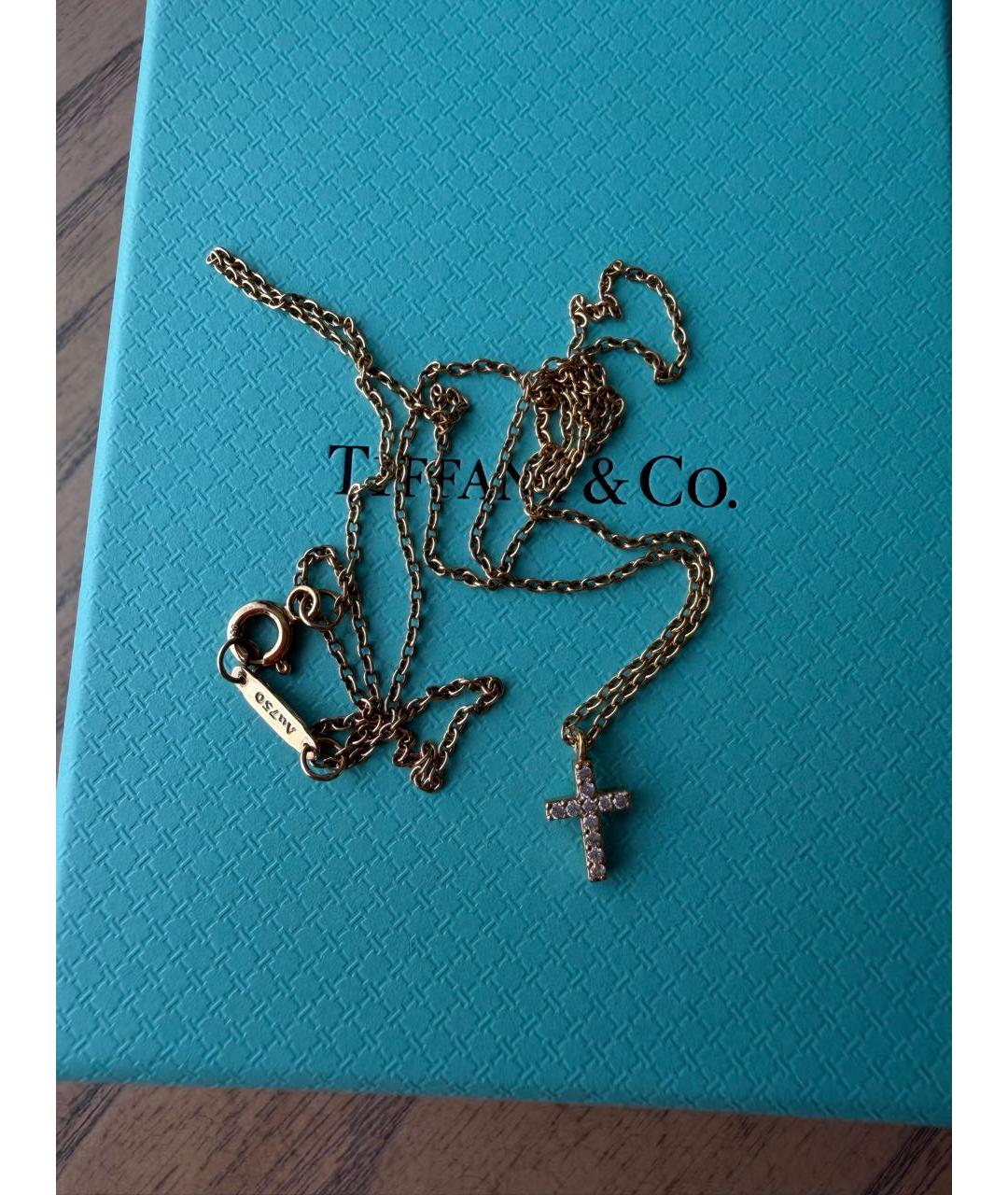 TIFFANY&CO Желтое колье из желтого золота, фото 5