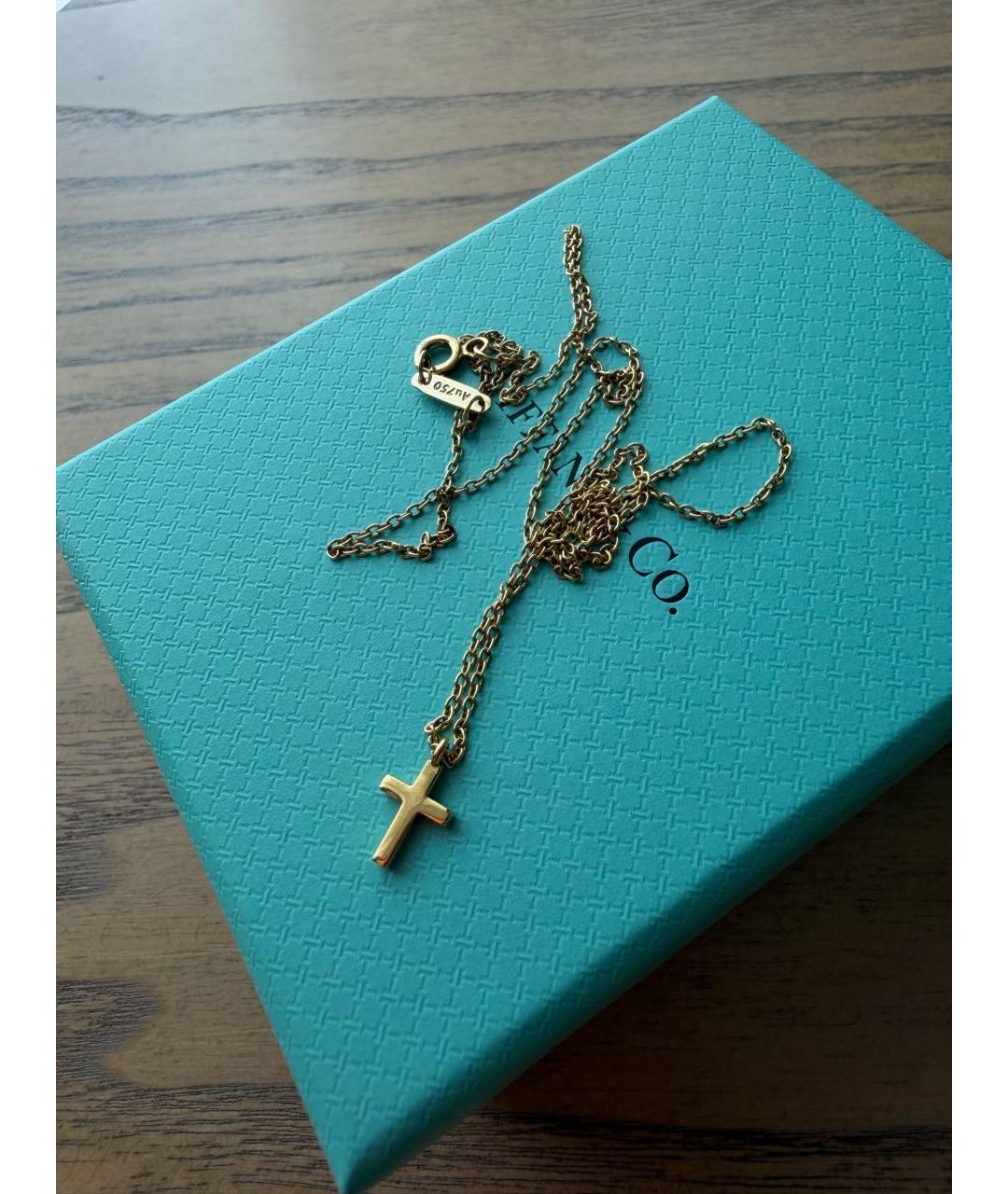 TIFFANY&CO Желтое колье из желтого золота, фото 3