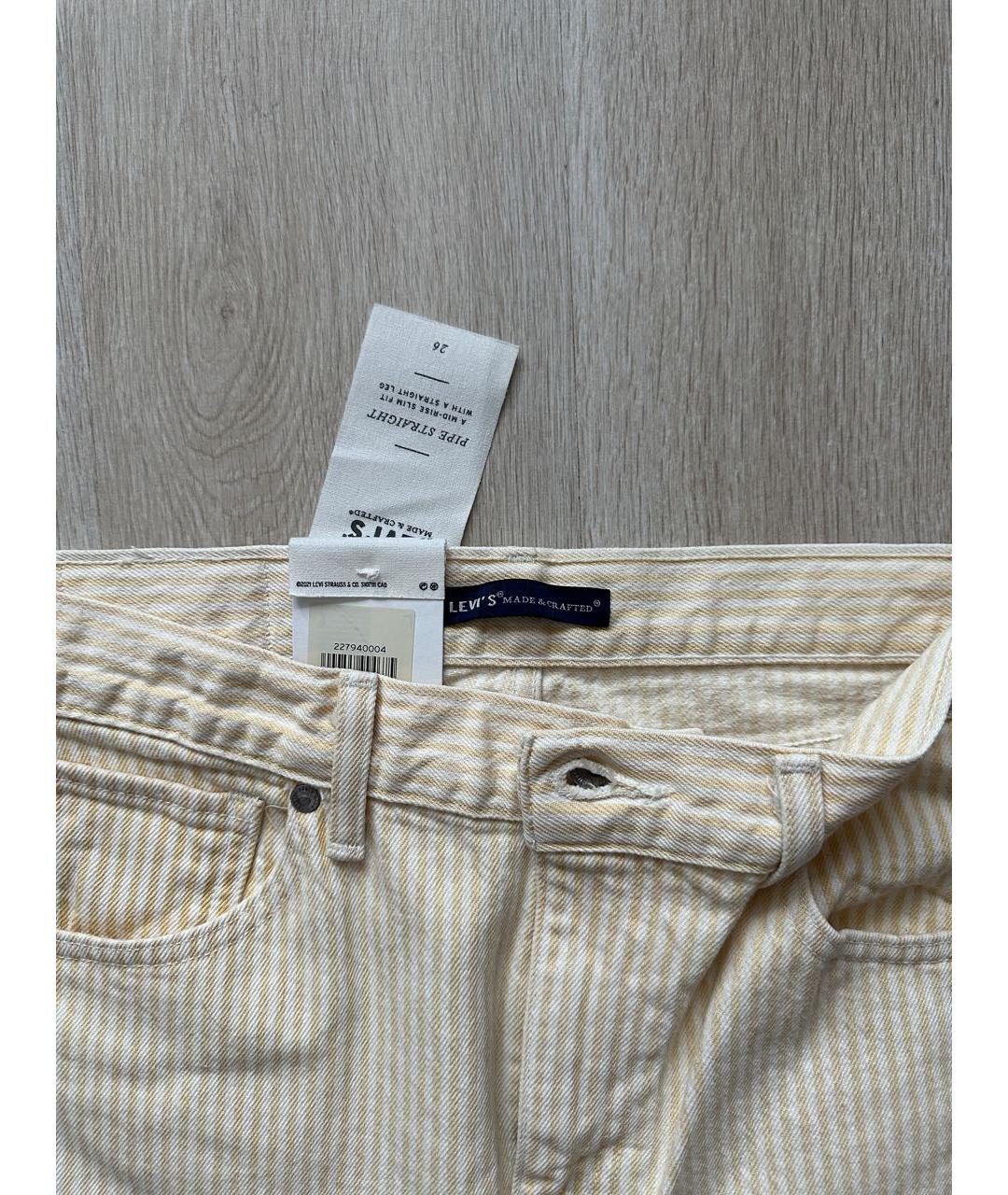LEVI'S Мульти хлопковые прямые джинсы, фото 8