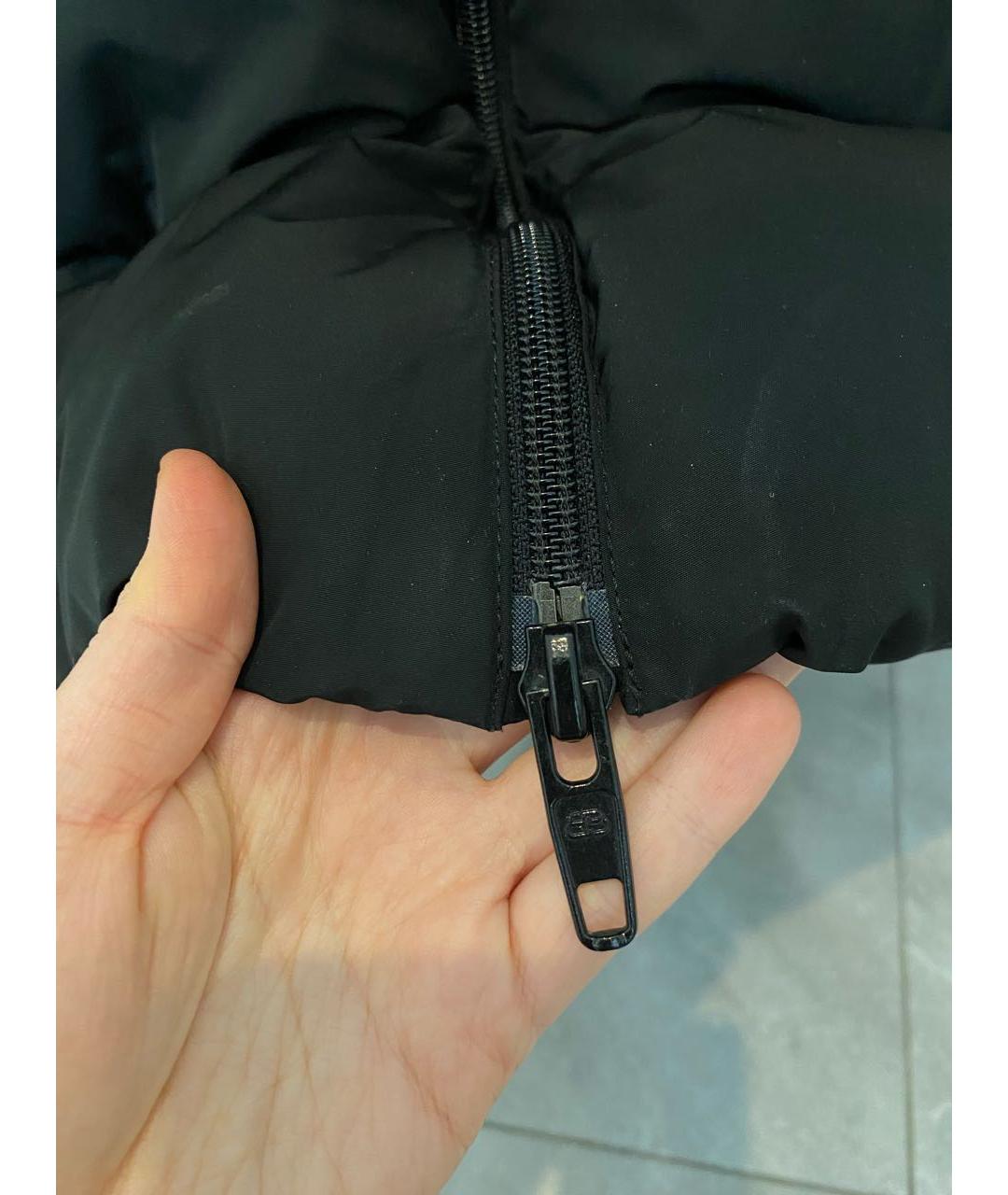 BALENCIAGA Черный пуховик, фото 3