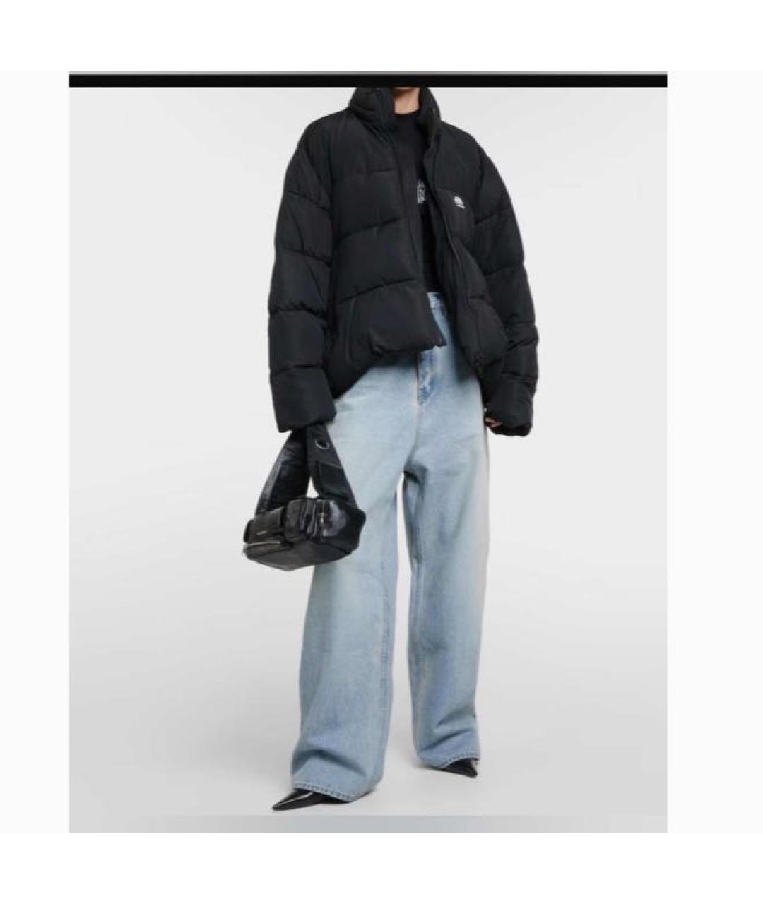 BALENCIAGA Черный пуховик, фото 8