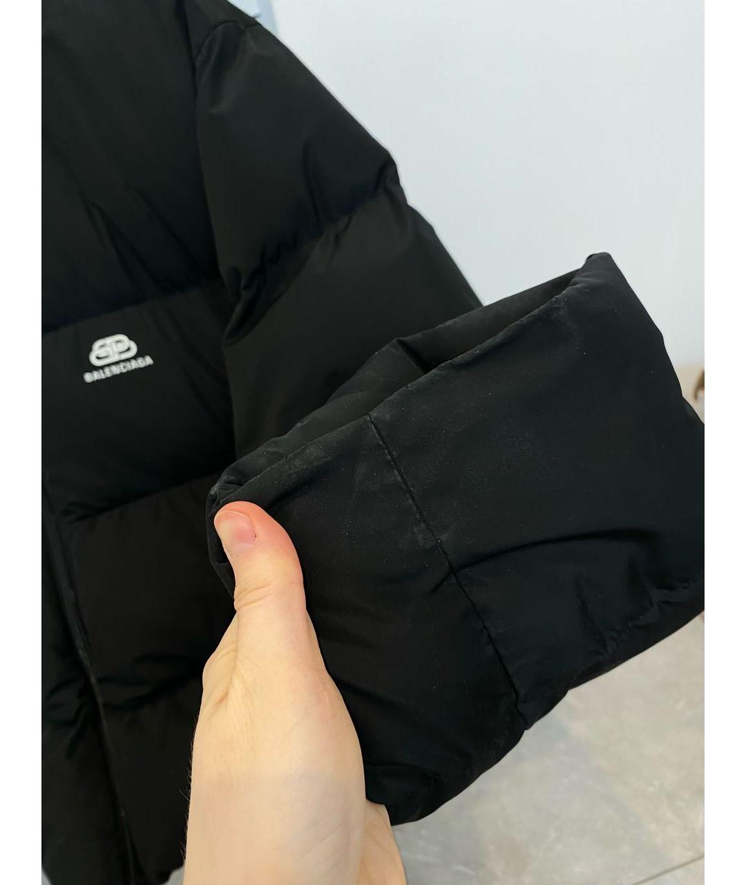 BALENCIAGA Черный пуховик, фото 7