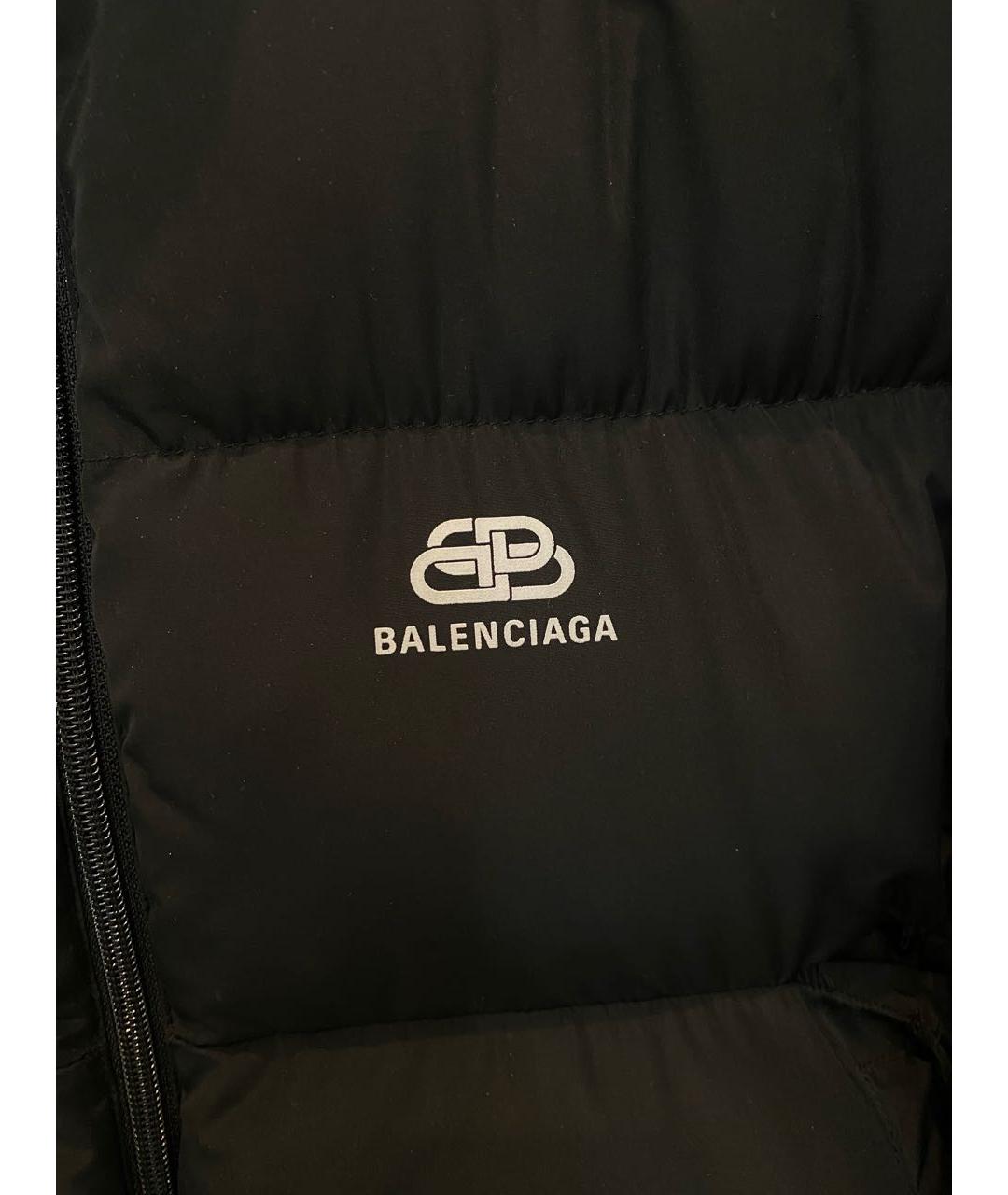 BALENCIAGA Черный пуховик, фото 6