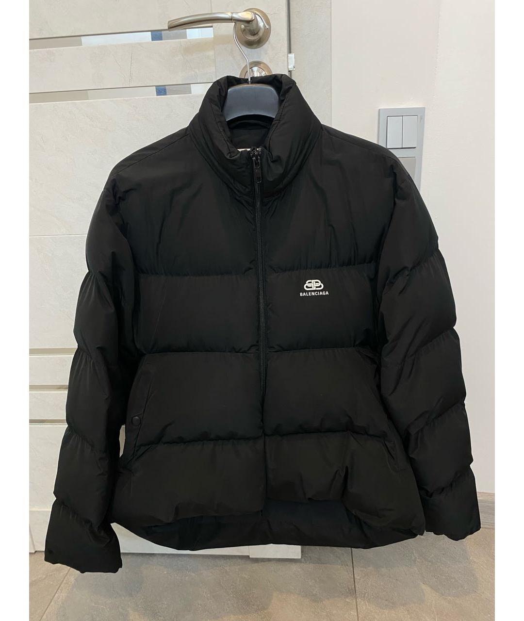 BALENCIAGA Черный пуховик, фото 9