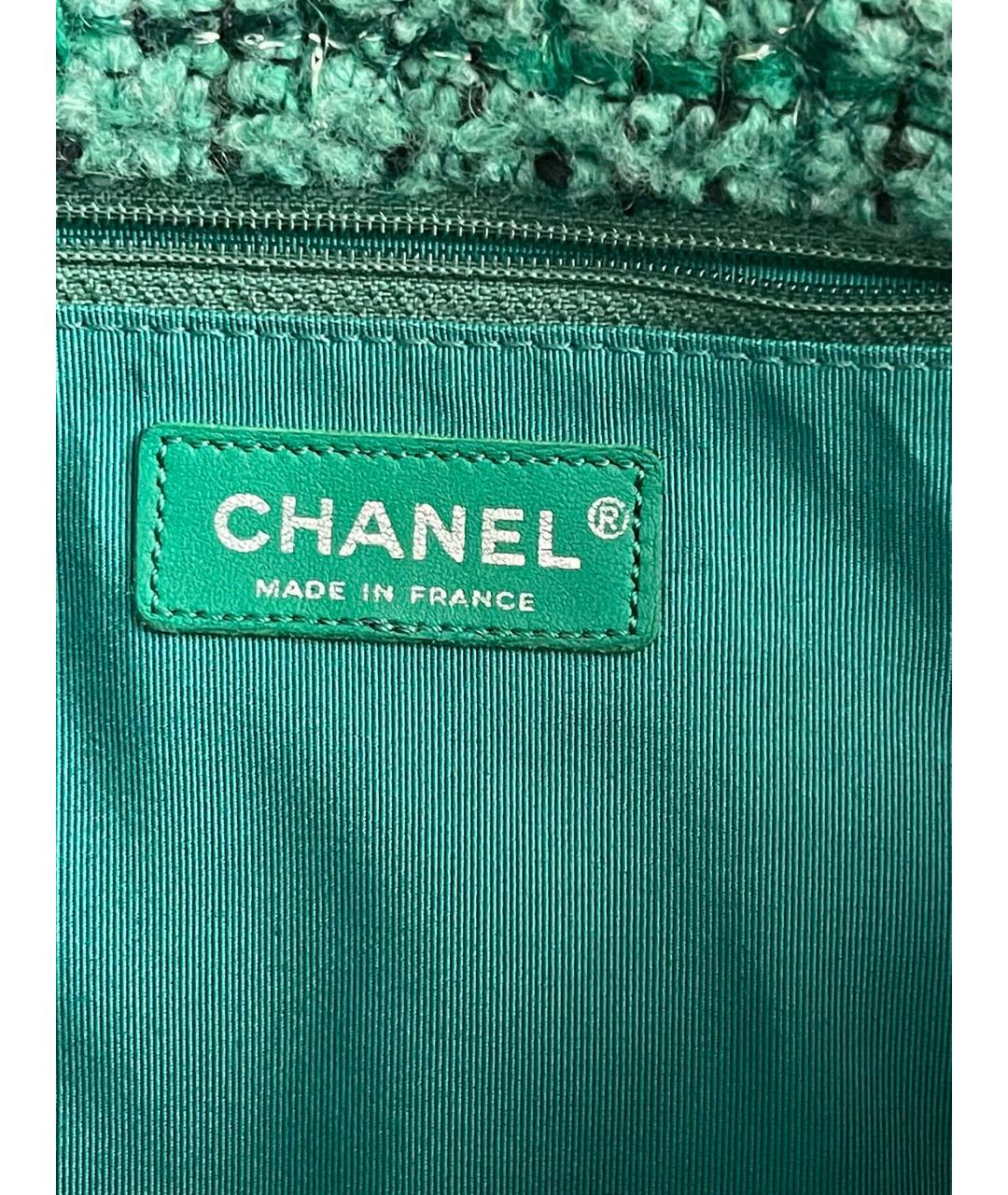 CHANEL Мульти твидовая сумка через плечо, фото 7