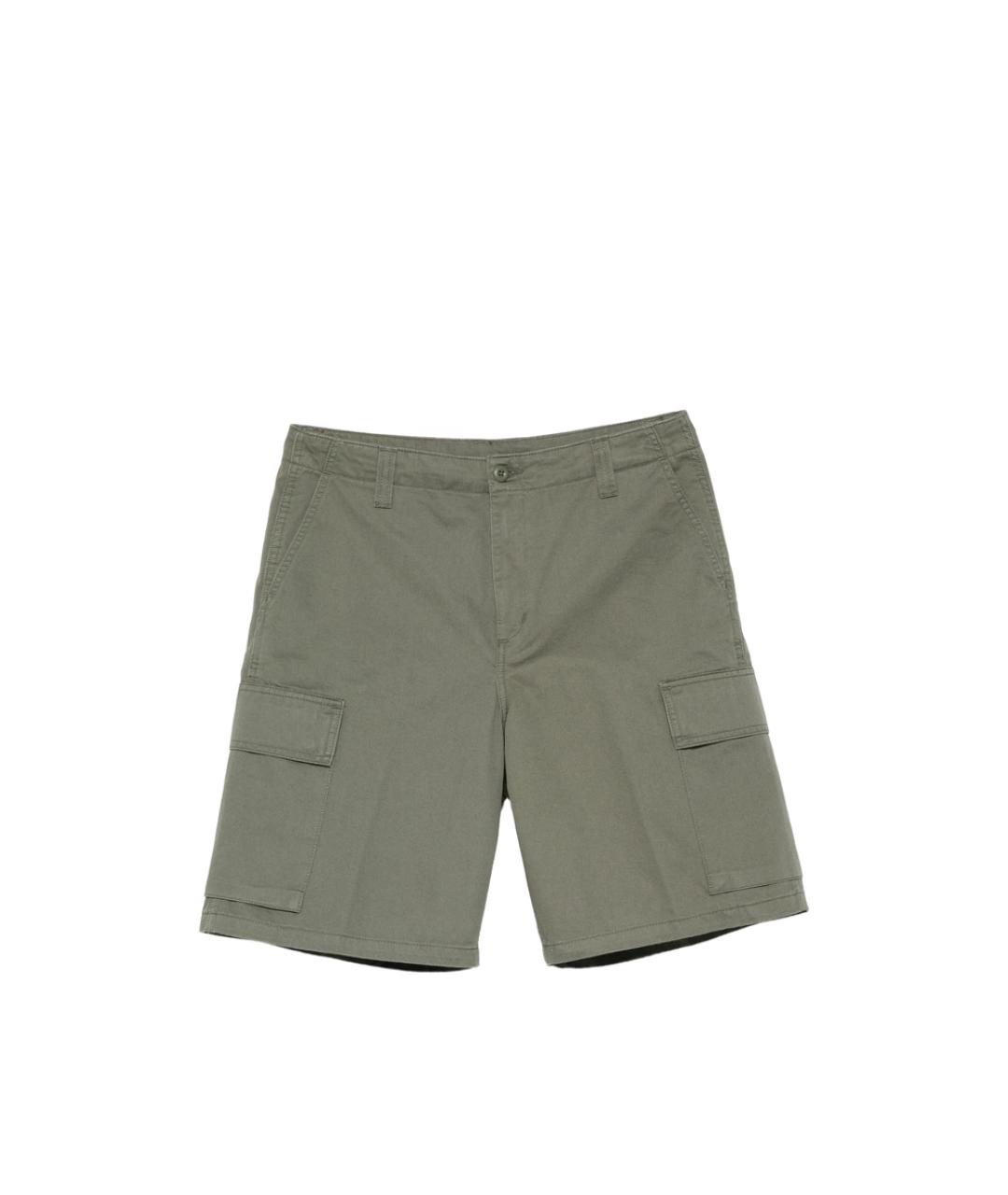 CARHARTT Зеленые хлопковые шорты, фото 1