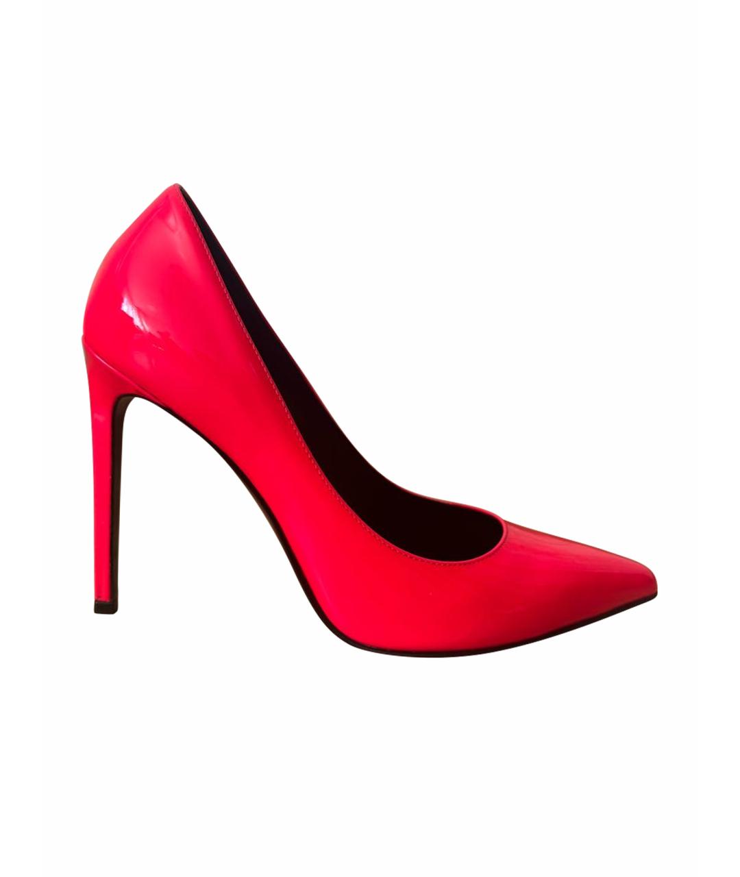 SAINT LAURENT Фуксия туфли из лакированной кожи, фото 1