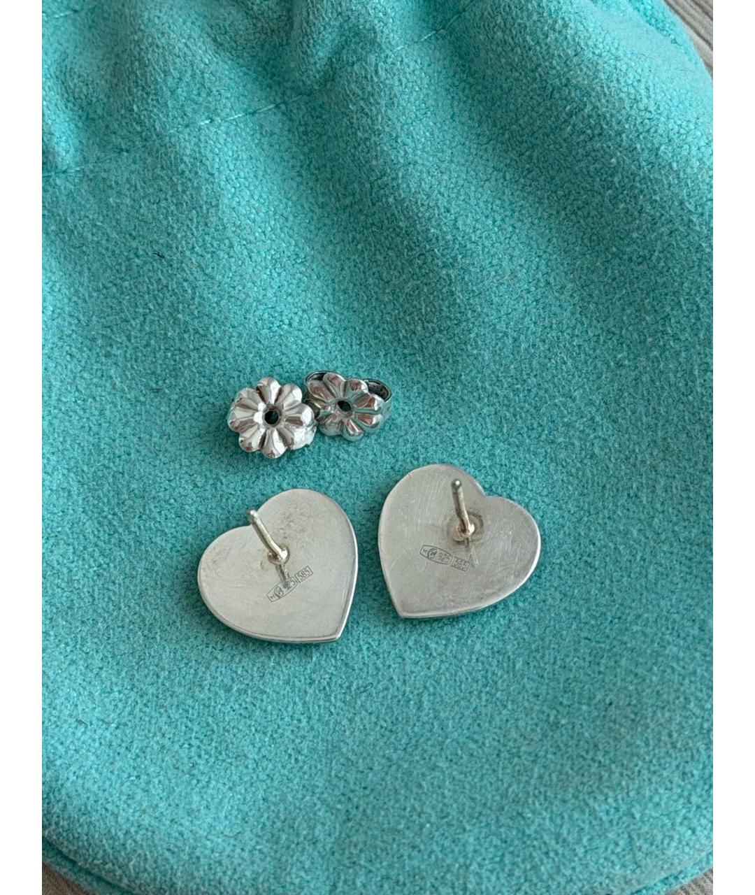 TIFFANY&CO Серебряные серебряные серьги, фото 4