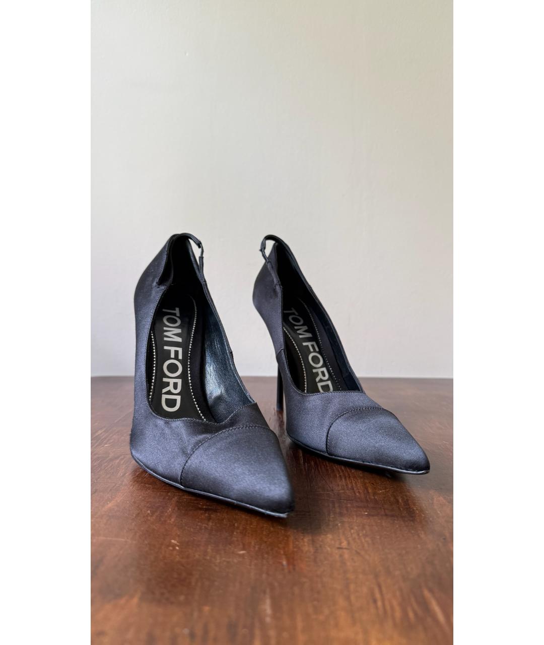TOM FORD Черные туфли, фото 8