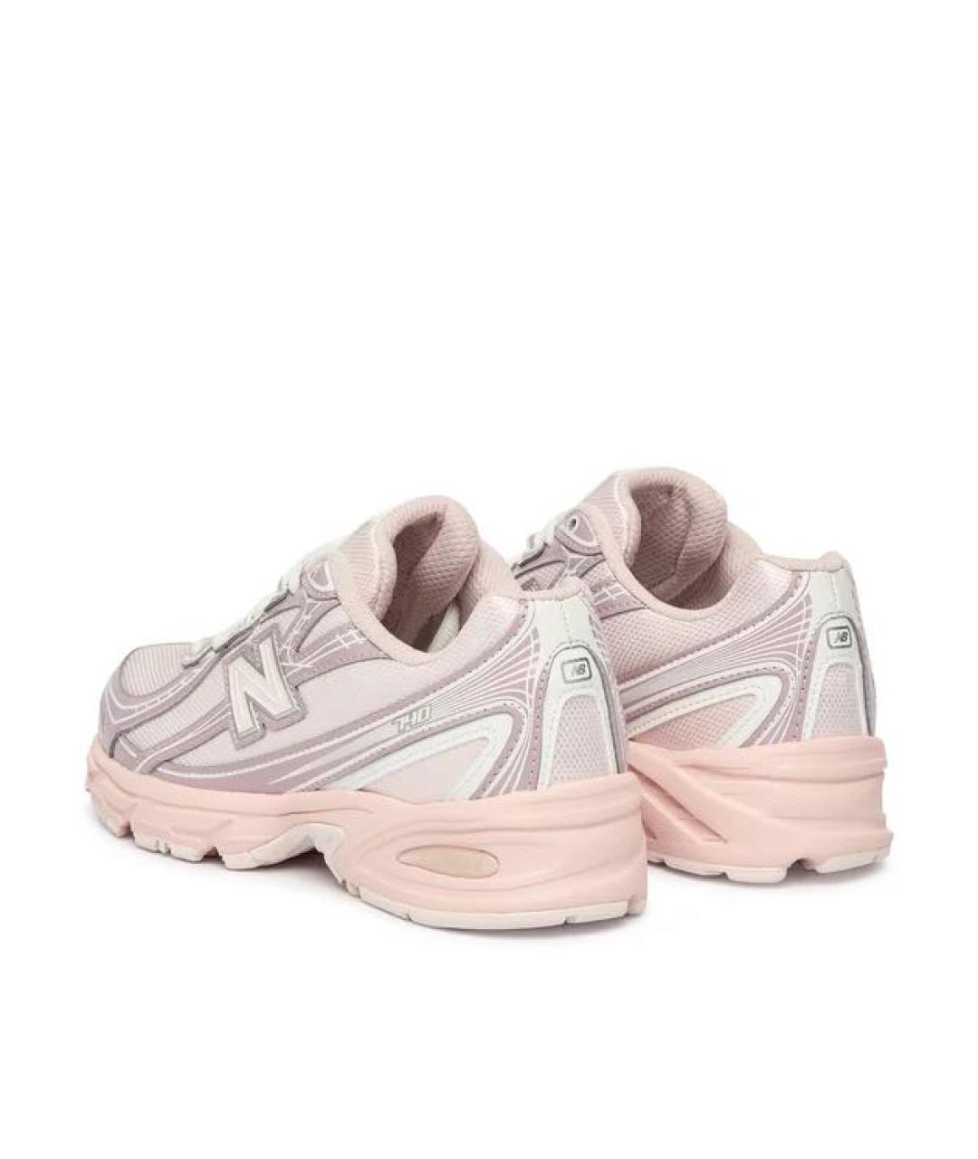 NEW BALANCE Розовые текстильные кроссовки, фото 4