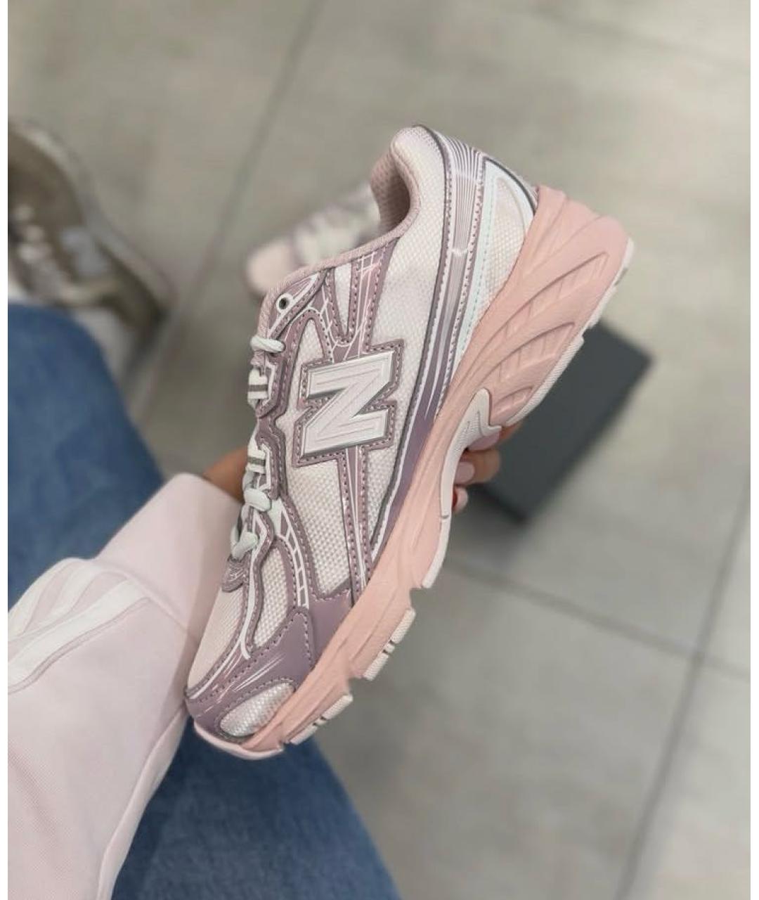 NEW BALANCE Розовые текстильные кроссовки, фото 7