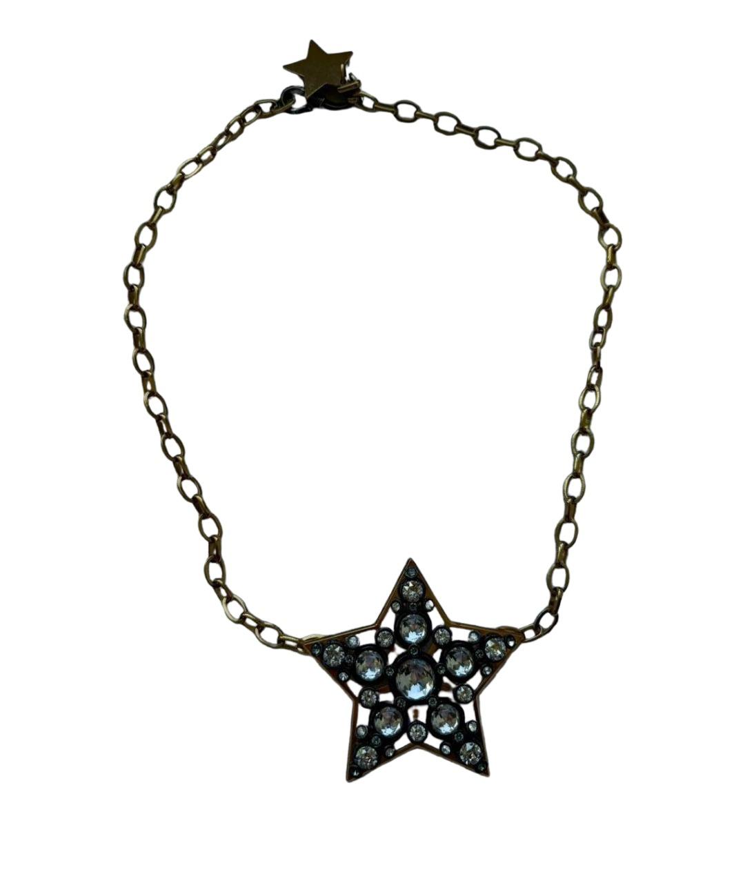 LANVIN Золотое латунное колье, фото 1