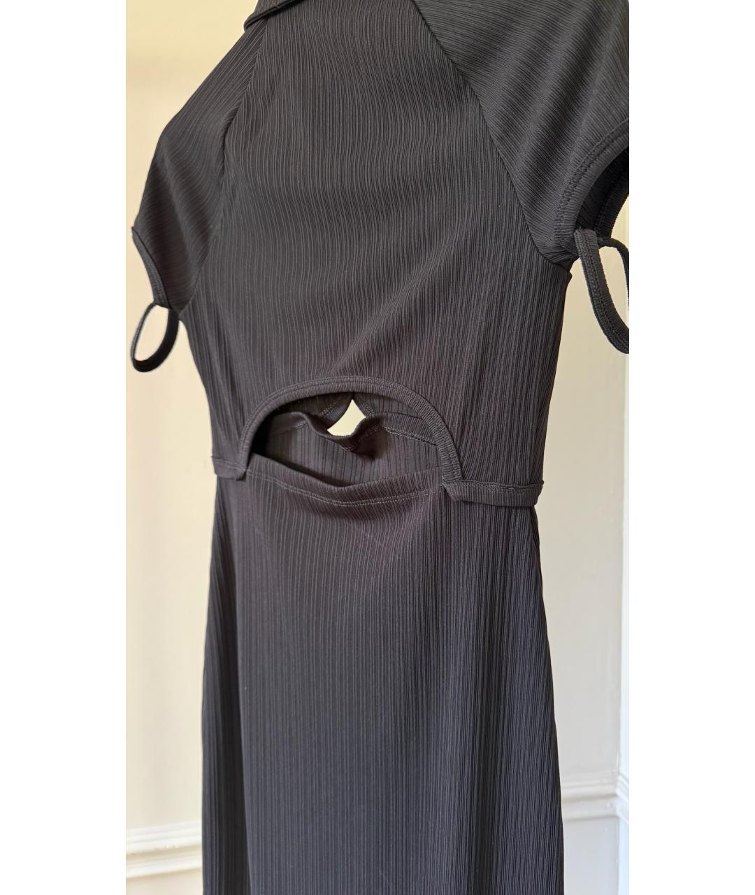 HELMUT LANG Черное вечернее платье, фото 4
