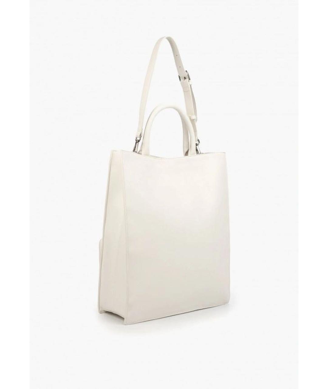 MAX MARA Белая сумка тоут, фото 3