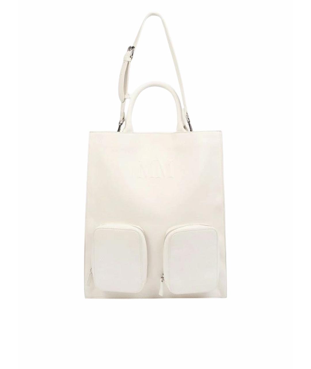 MAX MARA Белая сумка тоут, фото 1