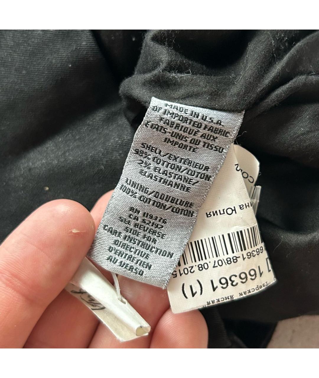 HELMUT LANG Черная деним куртка, фото 8