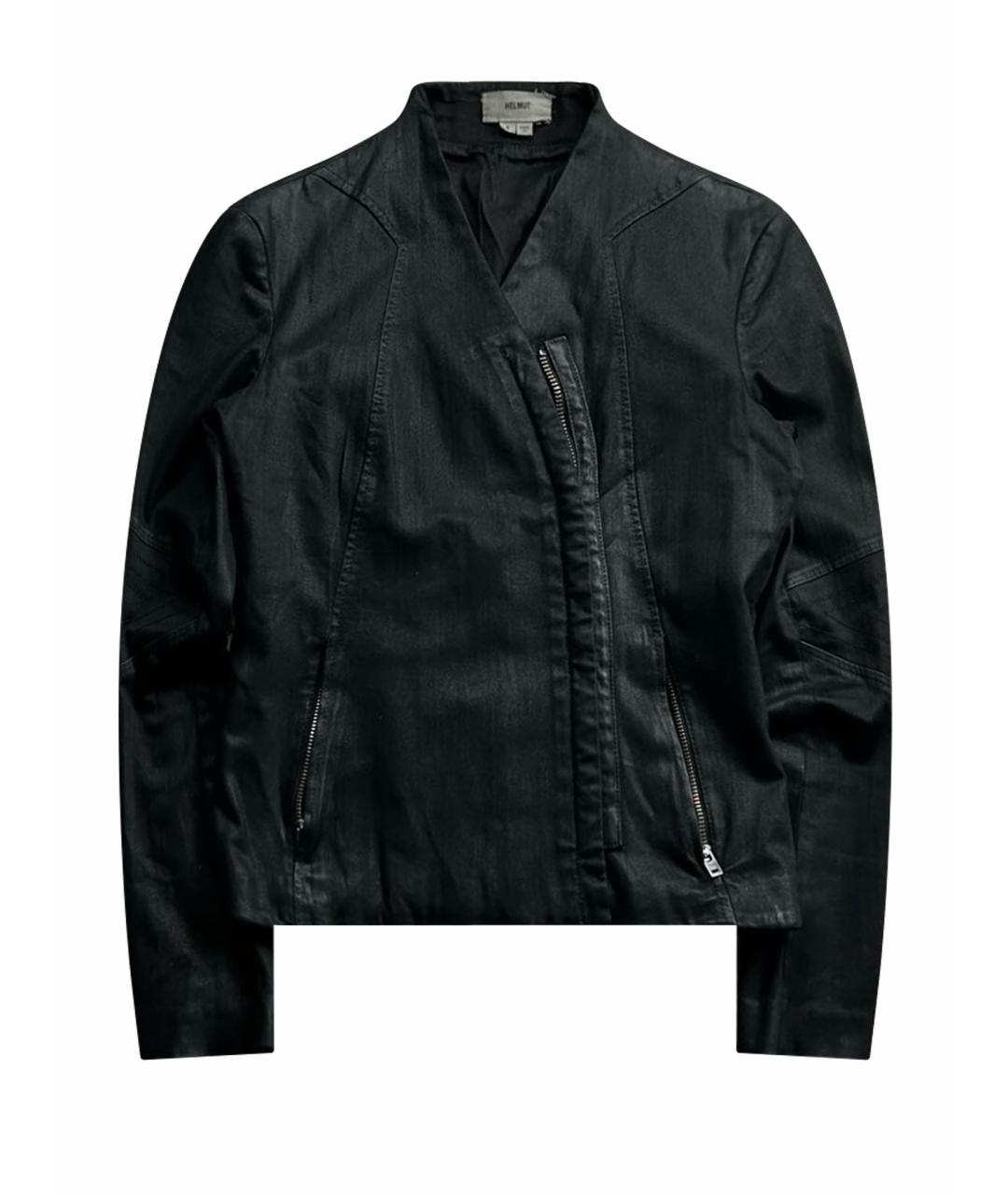 HELMUT LANG Черная деним куртка, фото 1