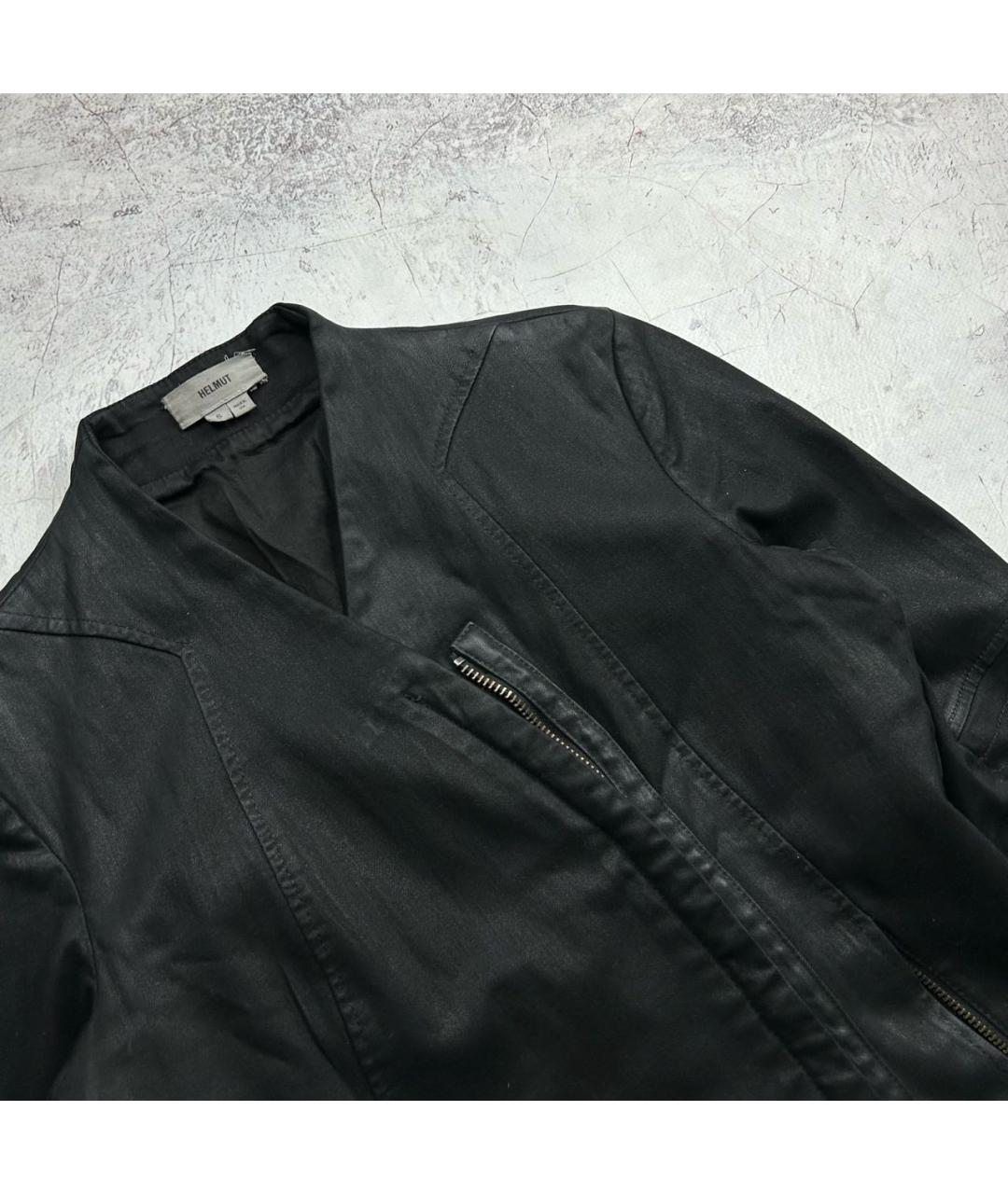 HELMUT LANG Черная деним куртка, фото 4