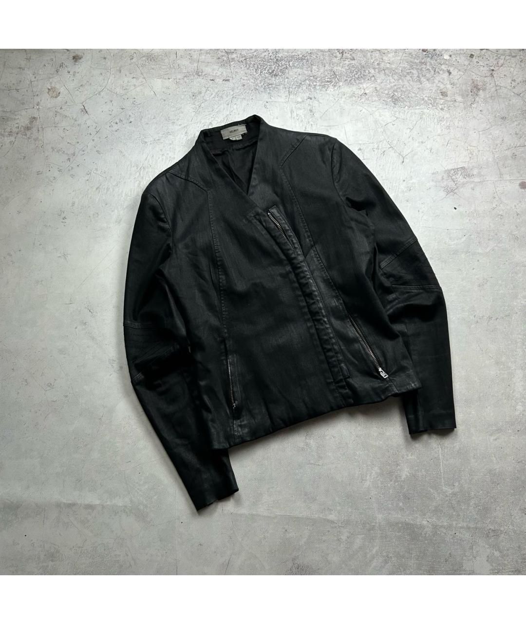 HELMUT LANG Черная деним куртка, фото 9