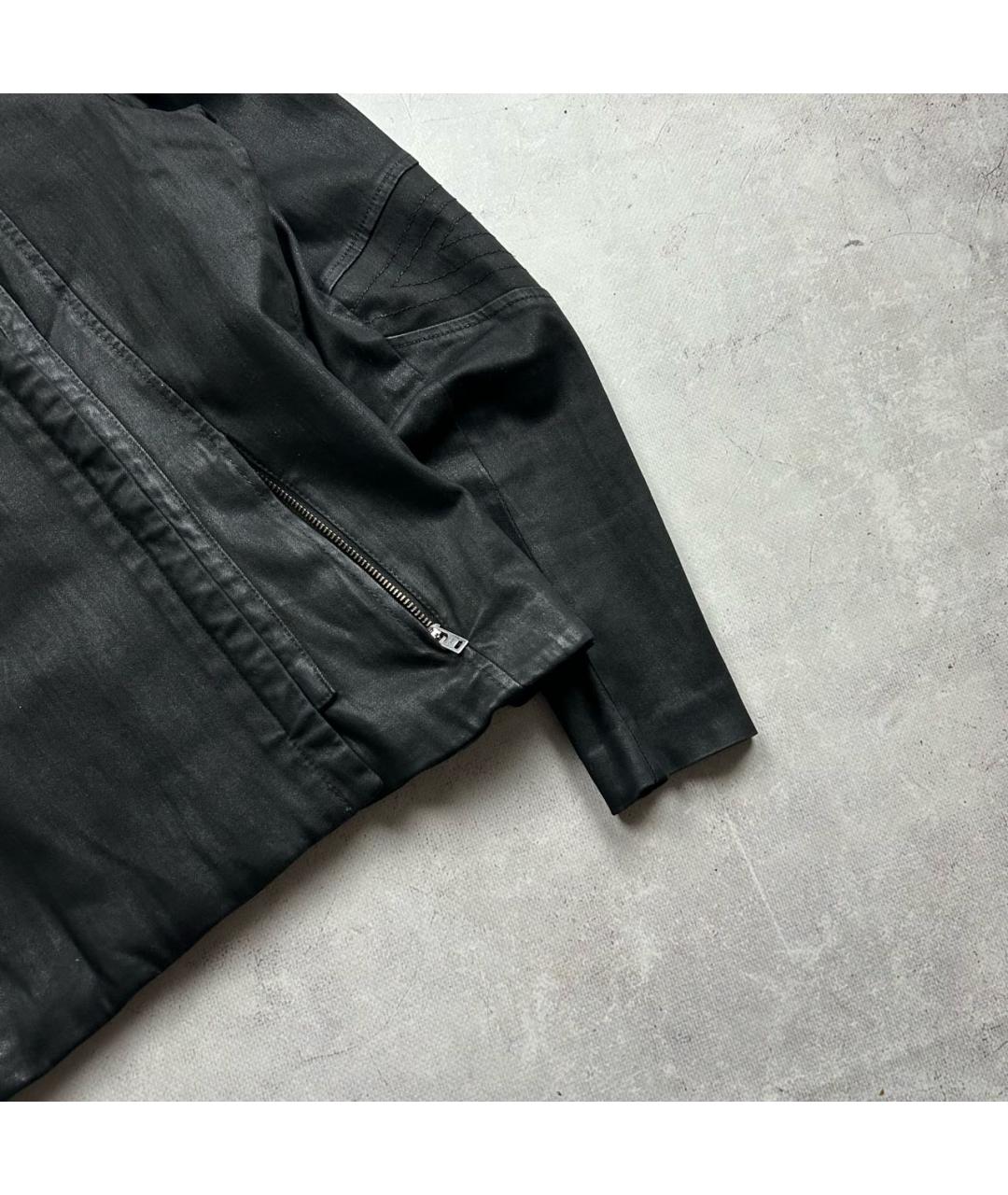 HELMUT LANG Черная деним куртка, фото 3
