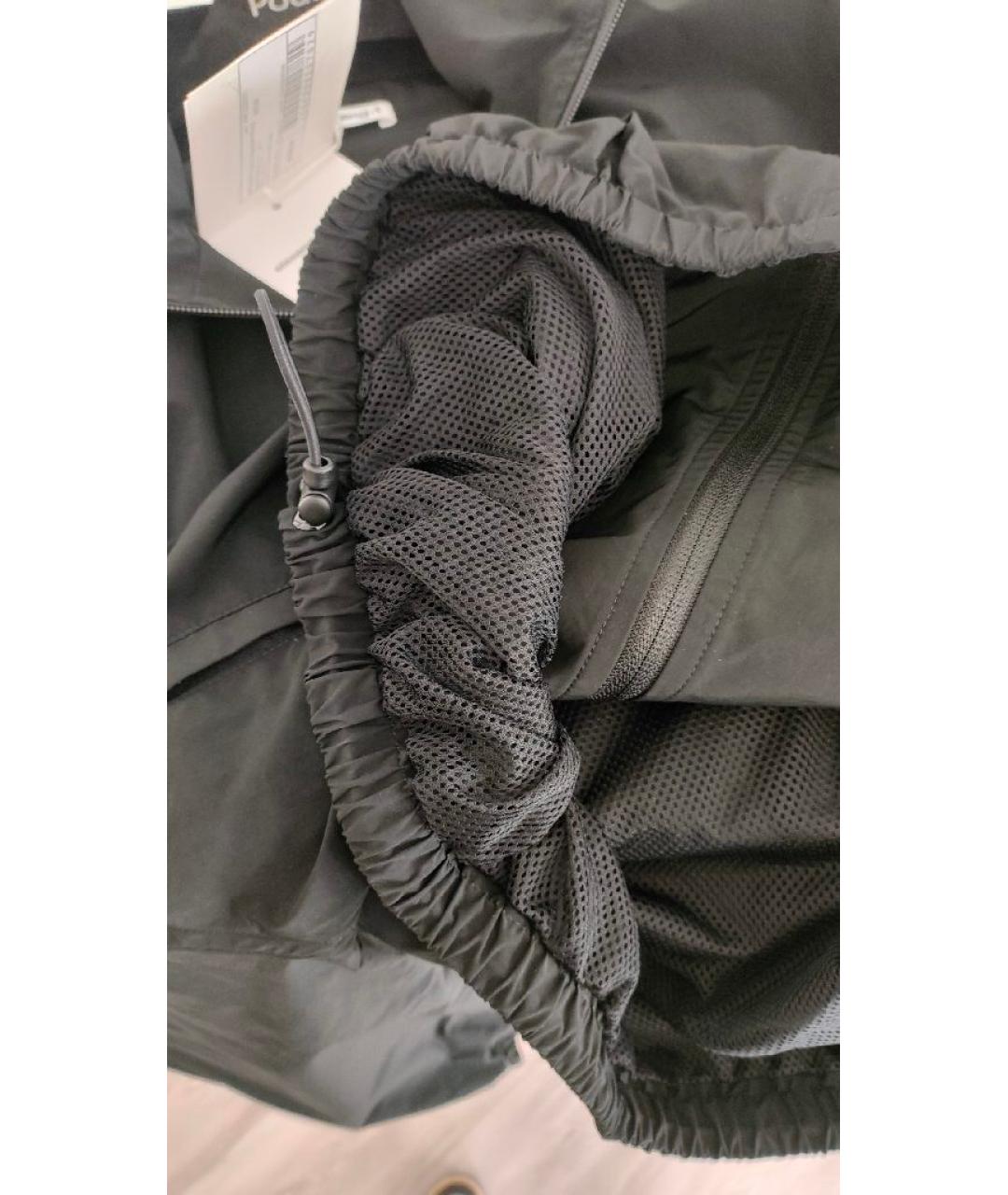 T BY ALEXANDER WANG Черная полиэстеровая спортивная куртка, фото 8