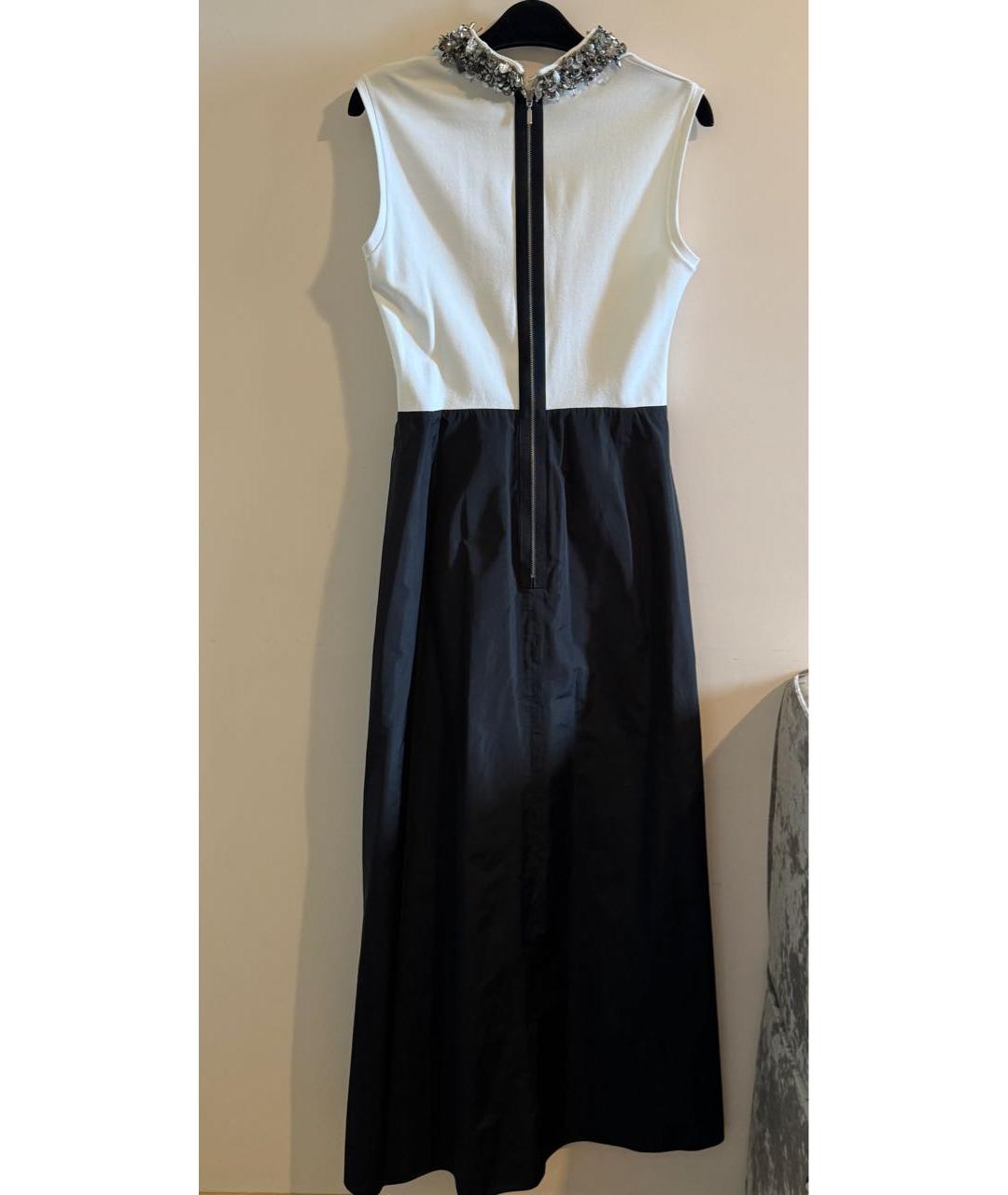 MAX MARA Черное вискозное коктейльное платье, фото 2