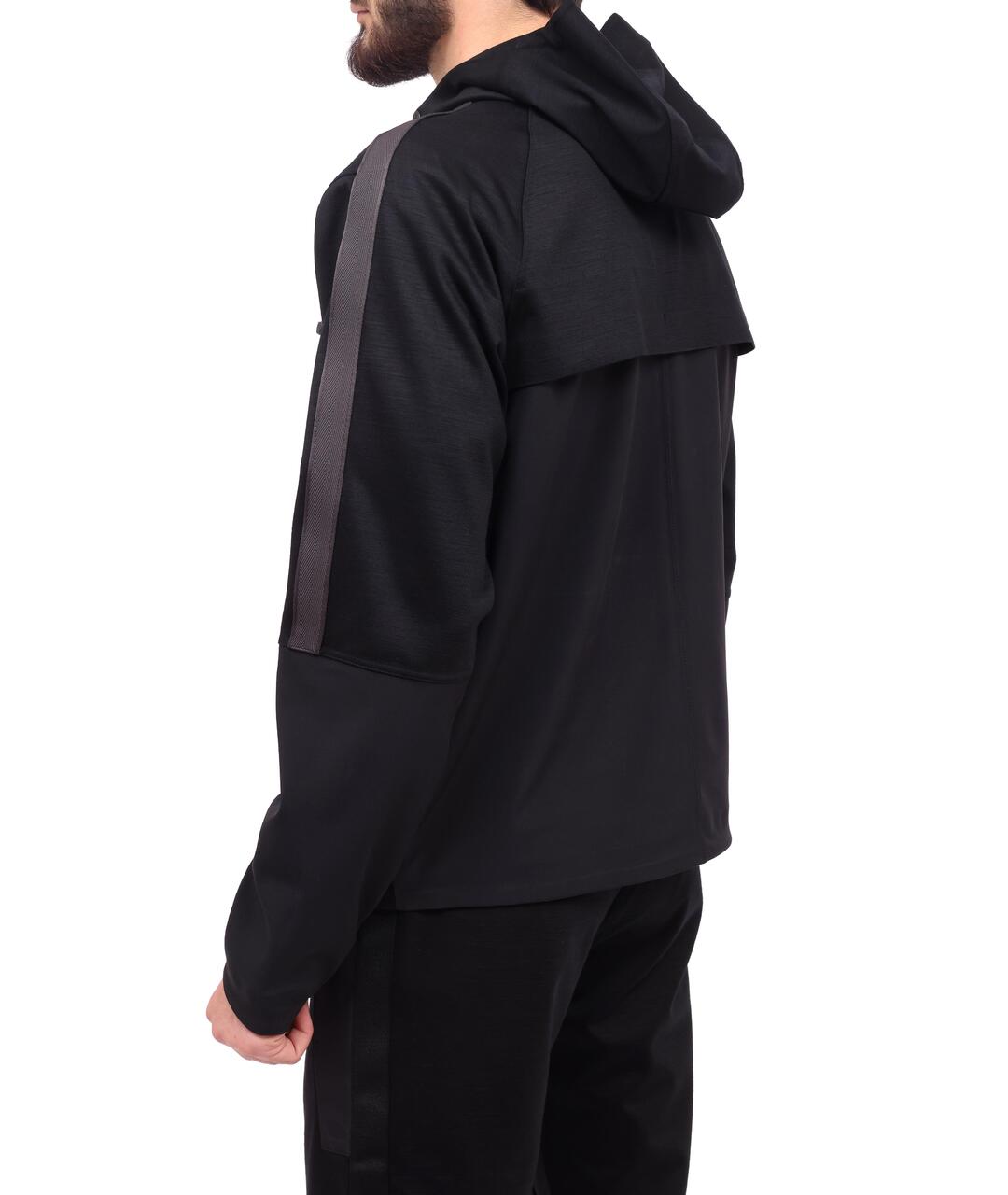 ZZEGNA Черная шерстяная спортивная куртка, фото 2