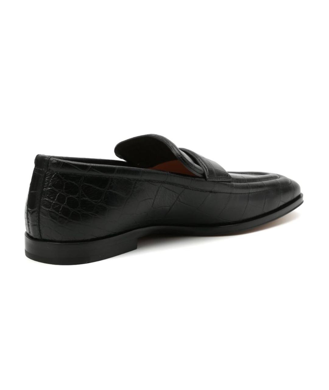 BOTTEGA VENETA Черные кожаные туфли, фото 1