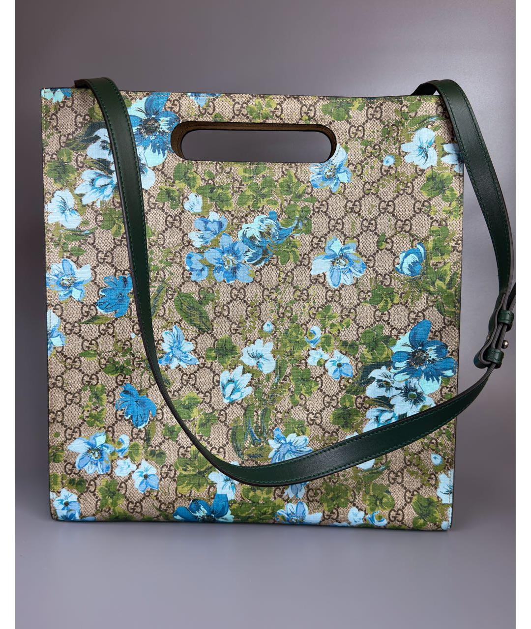 GUCCI Замшевая сумка тоут, фото 3