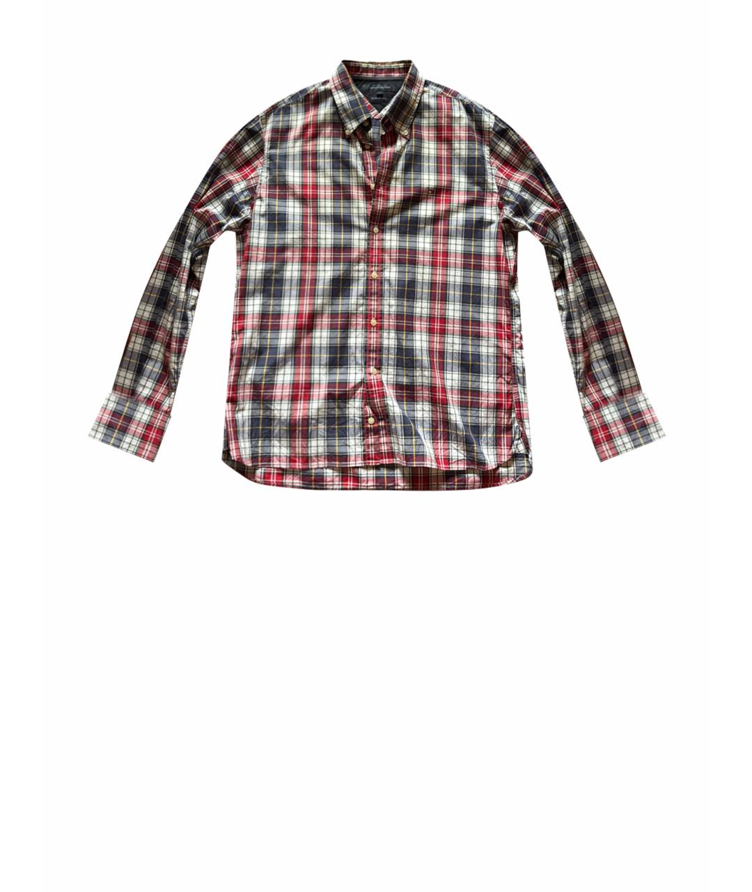 TOMMY HILFIGER Мульти хлопковая кэжуал рубашка, фото 1