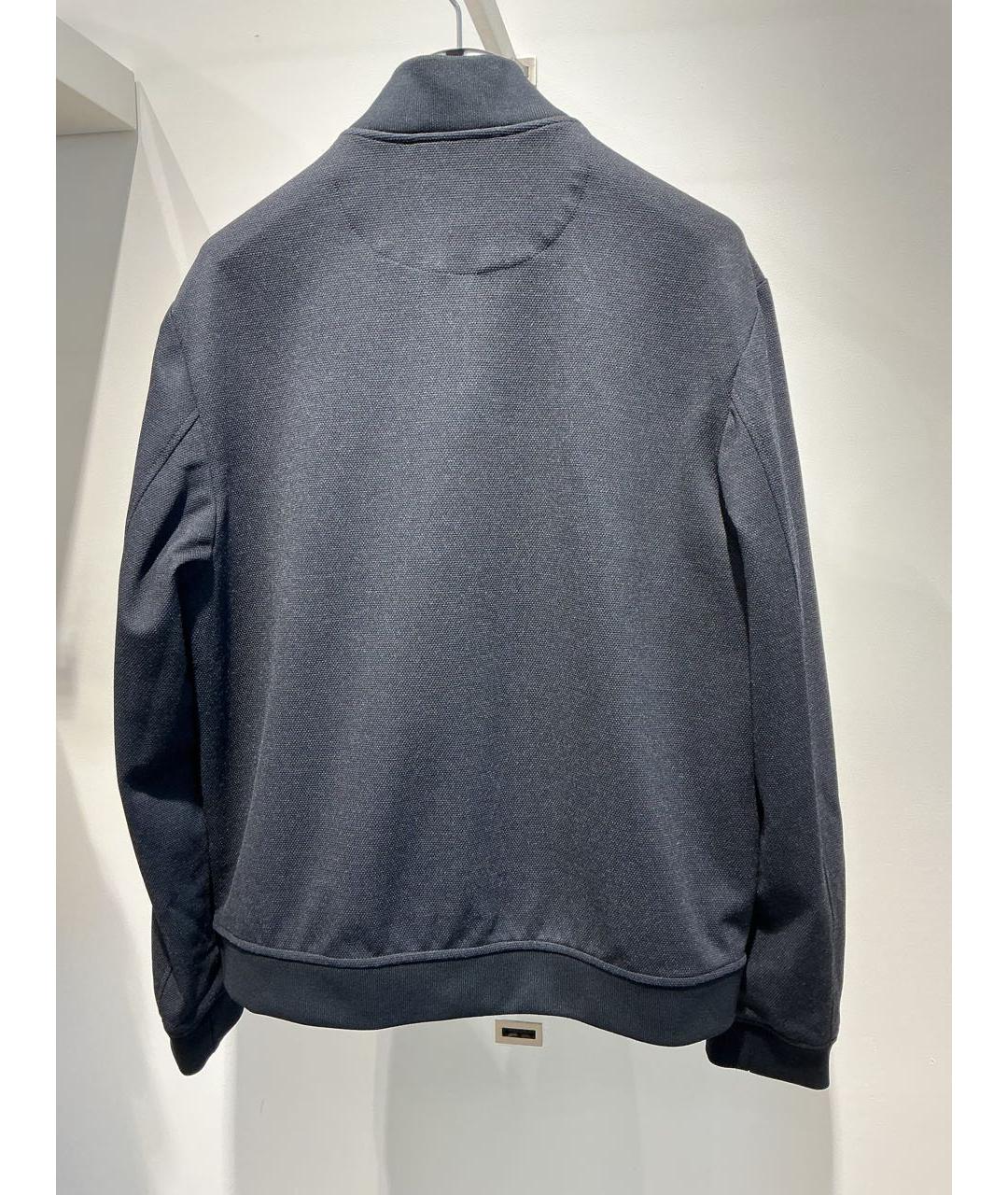 HUGO BOSS Синяя полиэстеровая куртка, фото 3