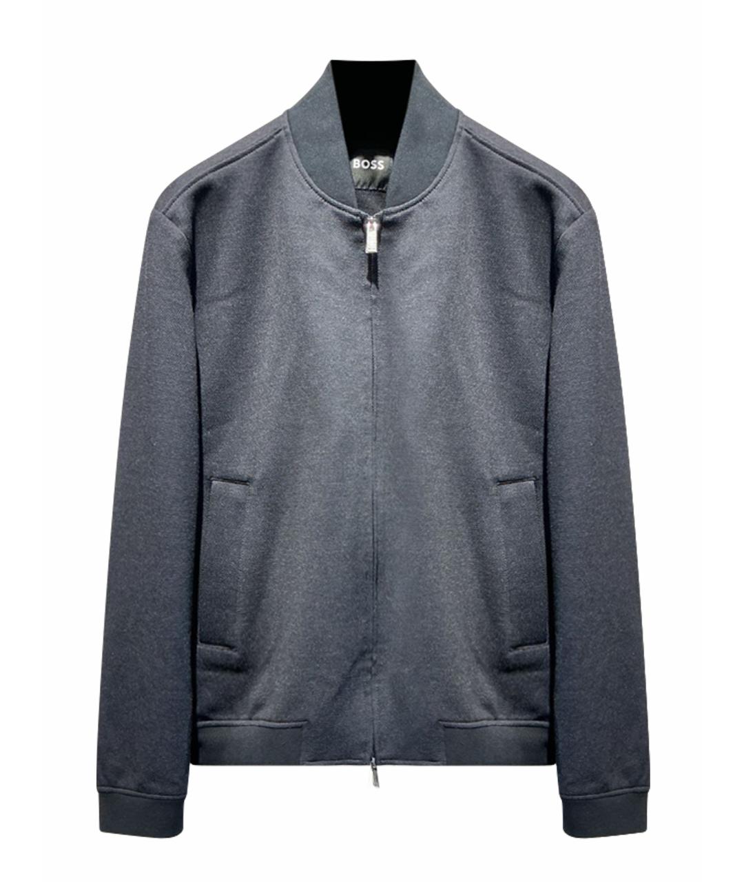 HUGO BOSS Синяя полиэстеровая куртка, фото 1