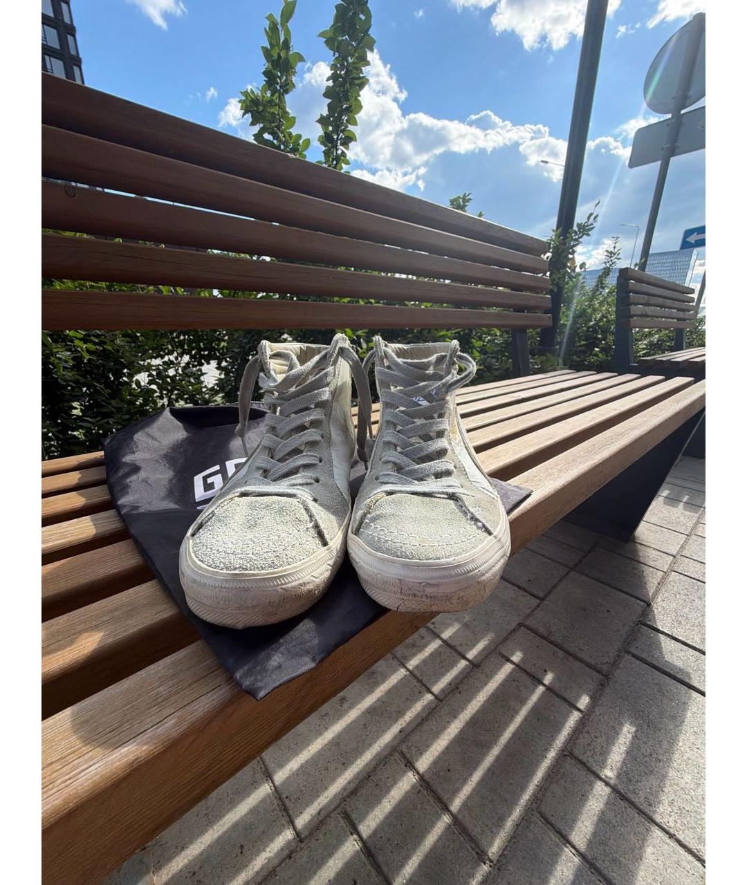 GOLDEN GOOSE Серые кеды, фото 2