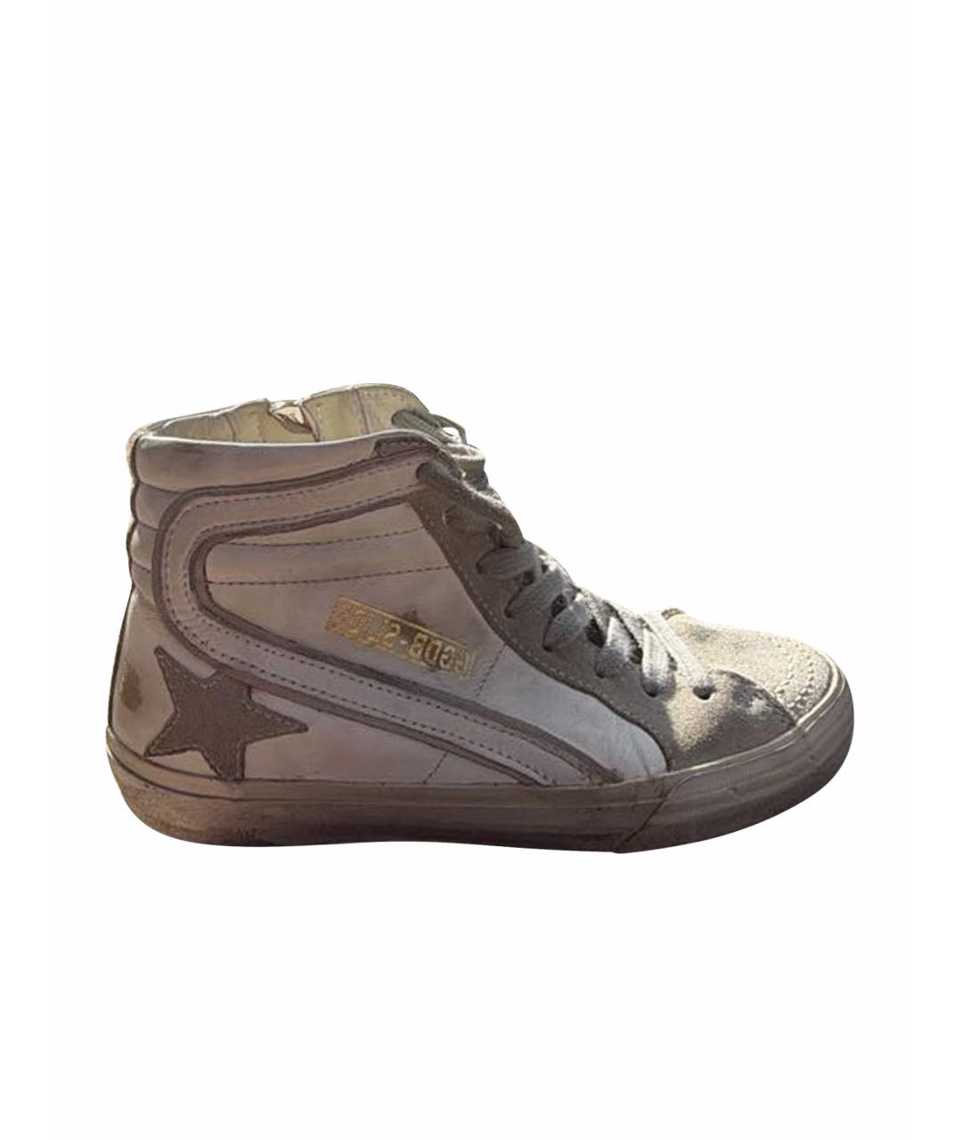 GOLDEN GOOSE Серые кеды, фото 1
