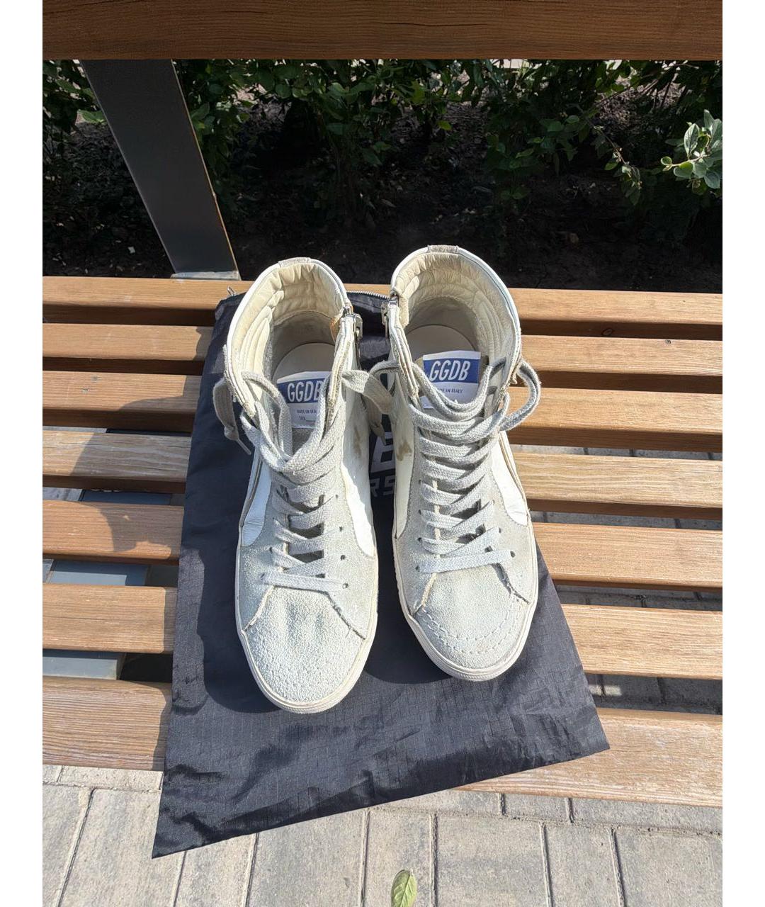 GOLDEN GOOSE Серые кеды, фото 3