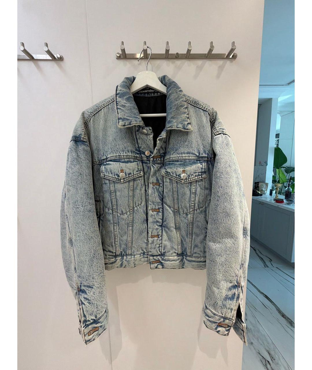 ALEXANDER WANG Голубая деним куртка, фото 5