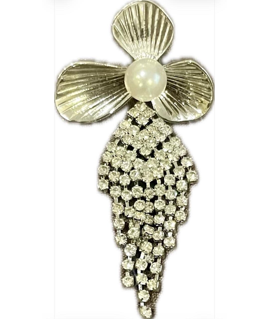 BADGLEY MISCHKA Серебряные металлические серьги, фото 1