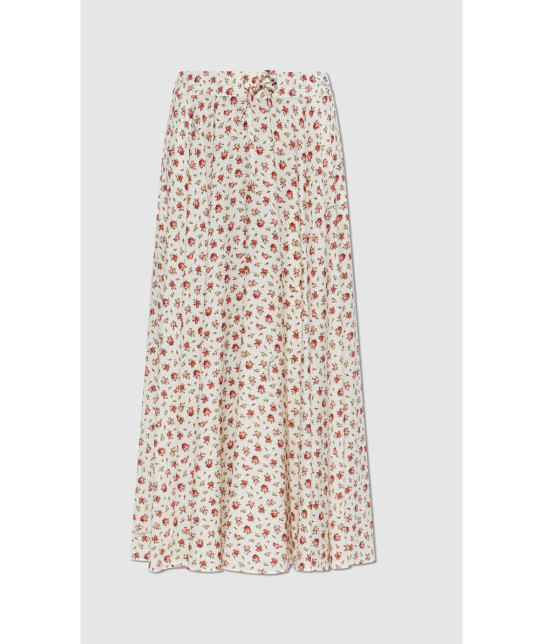 DOLCE&GABBANA Белый шелковый костюм с юбками, фото 2