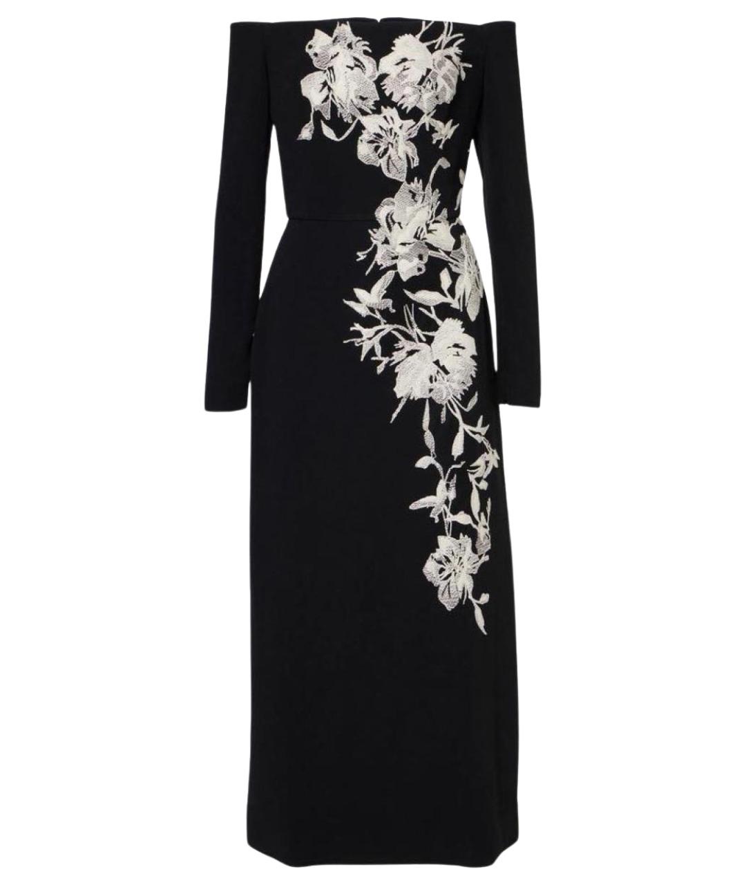 ELIE SAAB Черное вискозное вечернее платье, фото 6