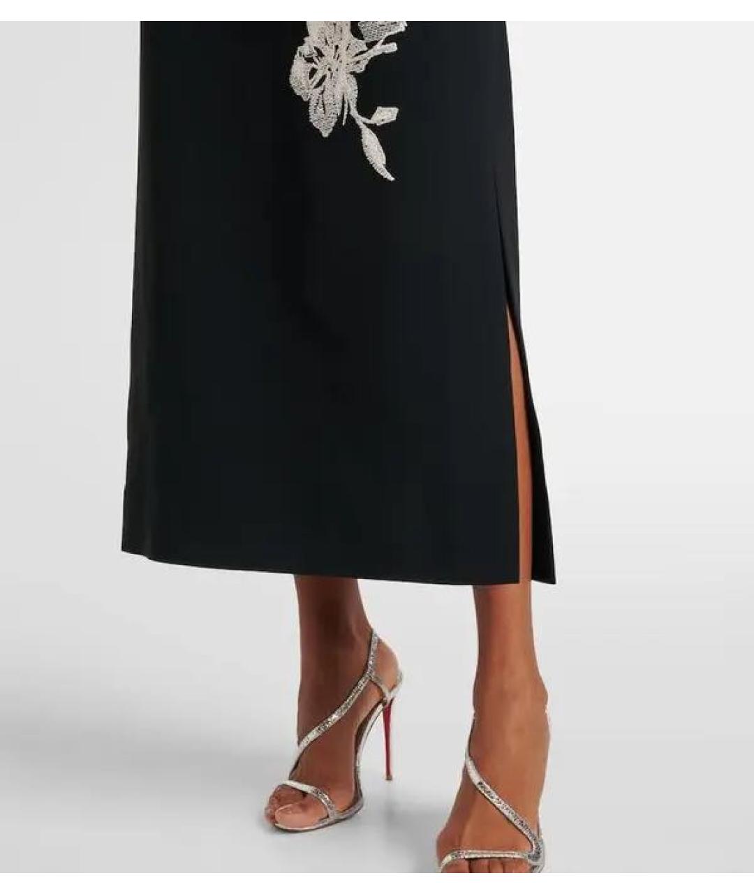 ELIE SAAB Черное вискозное вечернее платье, фото 5