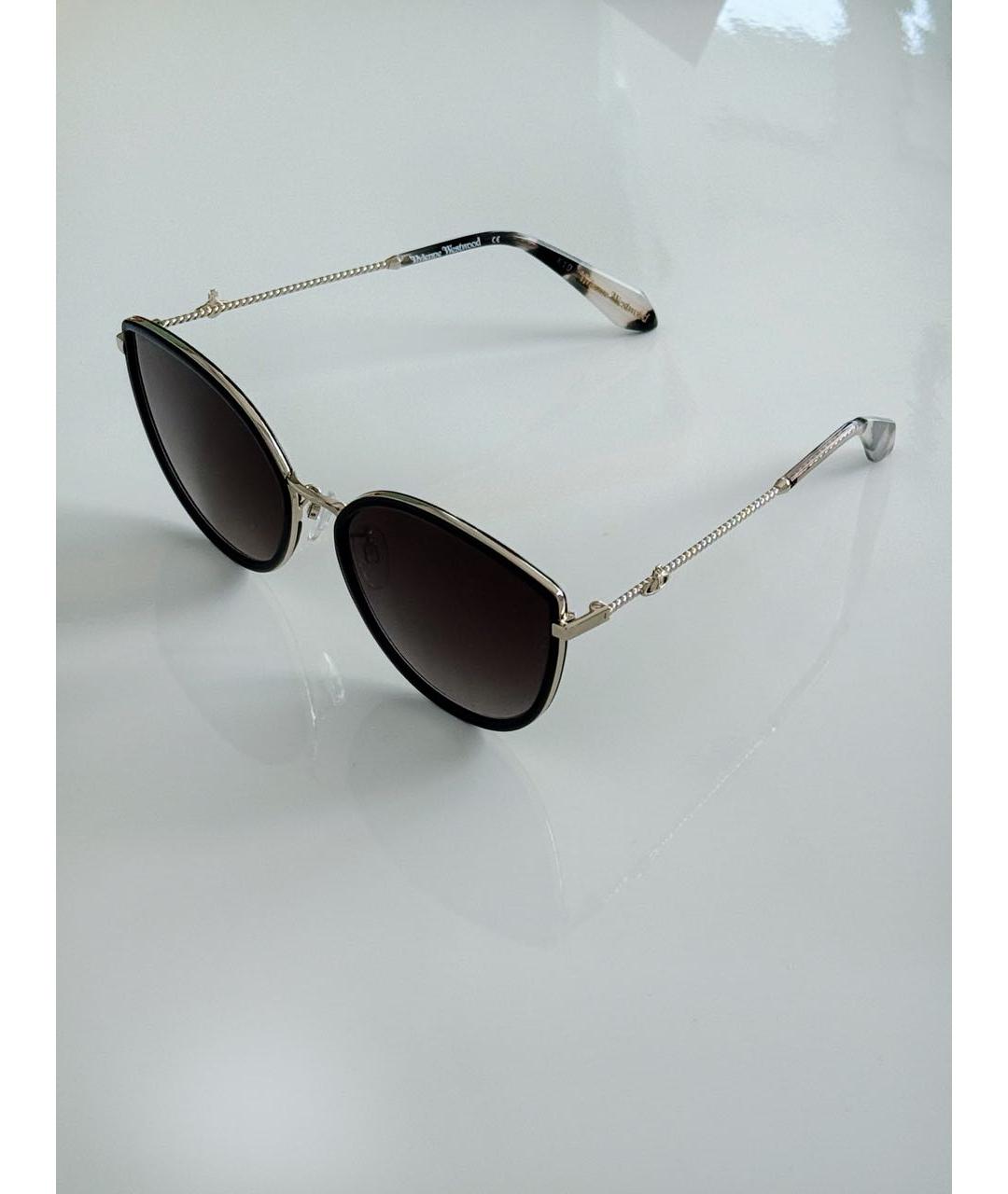 VIVIENNE WESTWOOD Металлические солнцезащитные очки, фото 3