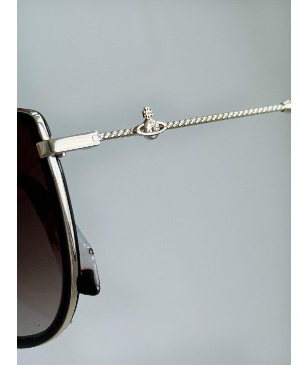 VIVIENNE WESTWOOD Металлические солнцезащитные очки, фото 4