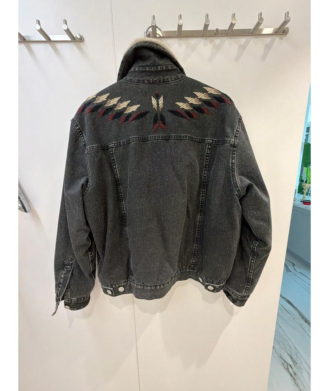 ISABEL MARANT ETOILE Серая деним куртка, фото 2