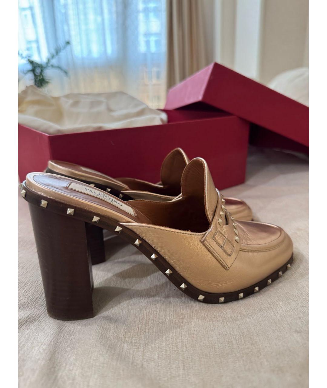 RED VALENTINO Кожаные сабо, фото 3