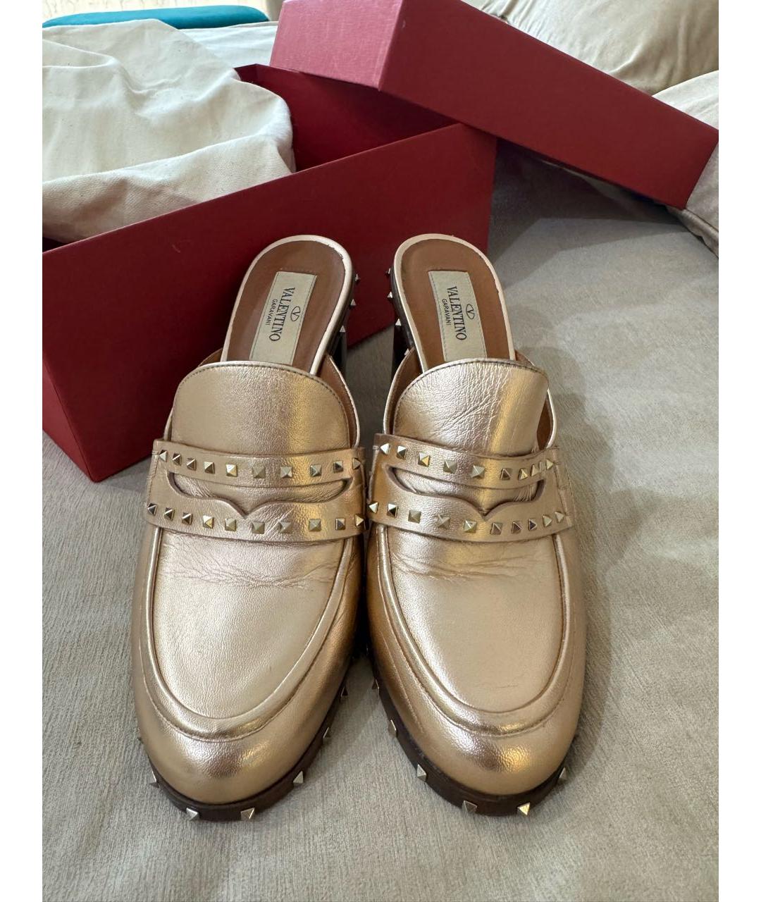 RED VALENTINO Кожаные сабо, фото 2