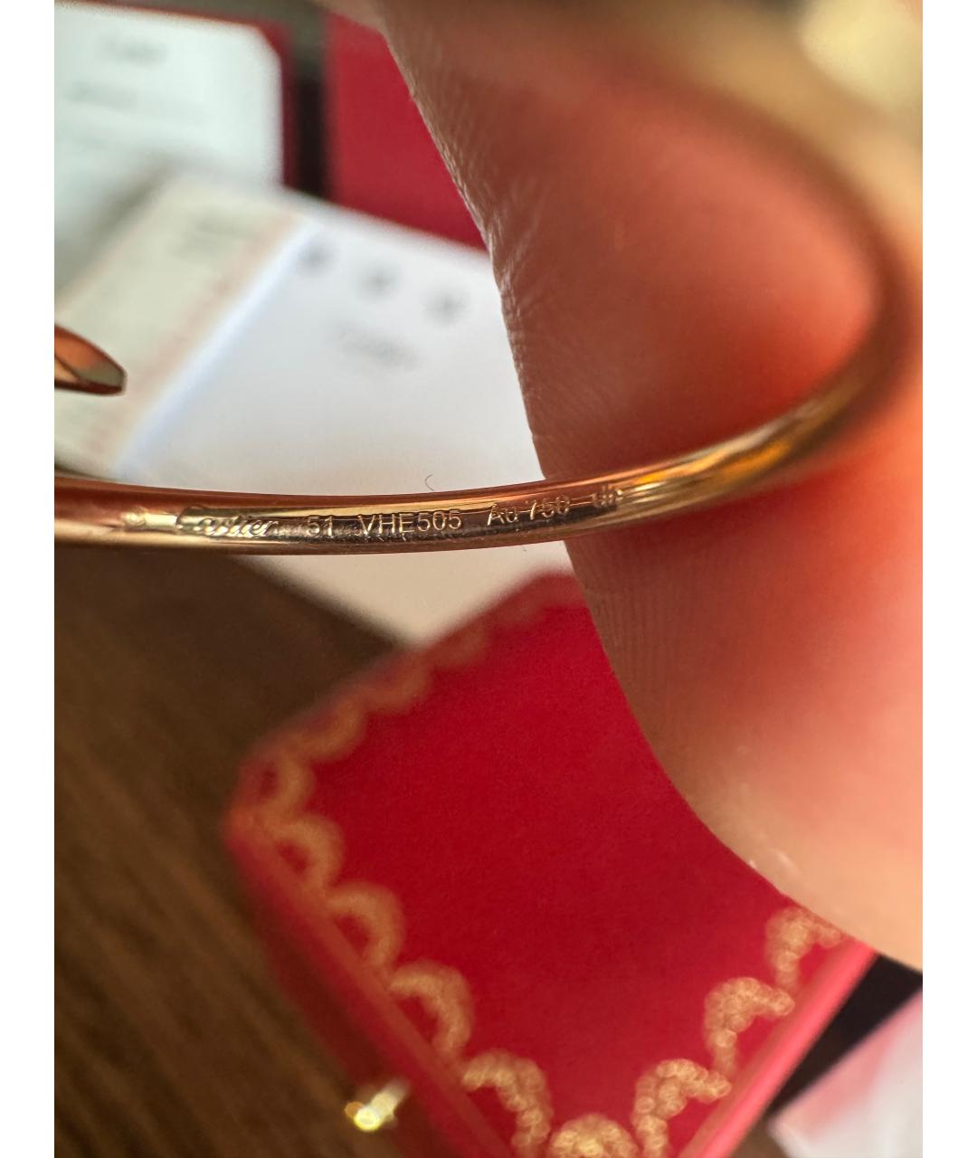 CARTIER Розовое кольцо из розового золота, фото 2