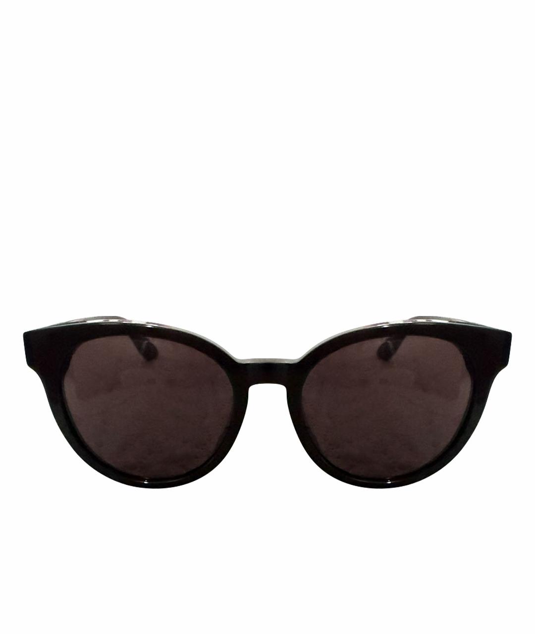 SAINT LAURENT Черные пластиковые солнцезащитные очки, фото 1
