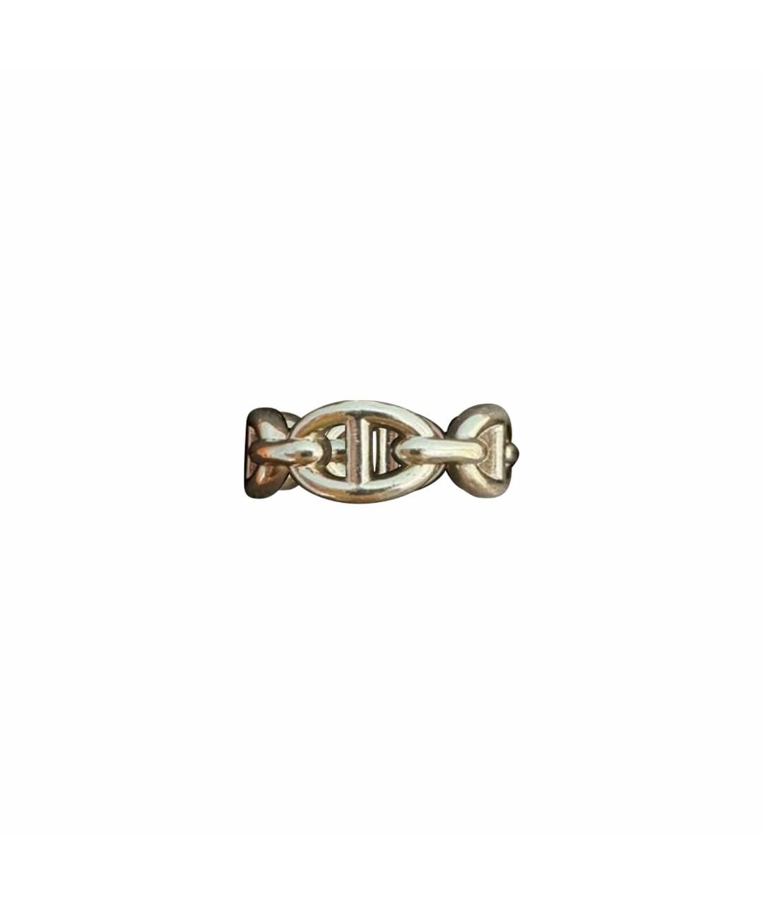 HERMES Серебряное кольцо, фото 1